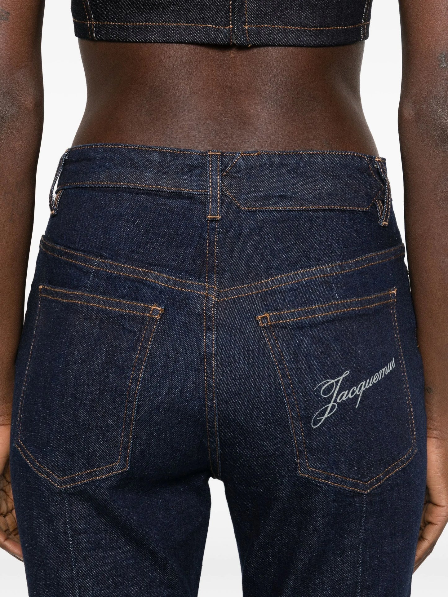 Le De-Nîmes panelled jeans