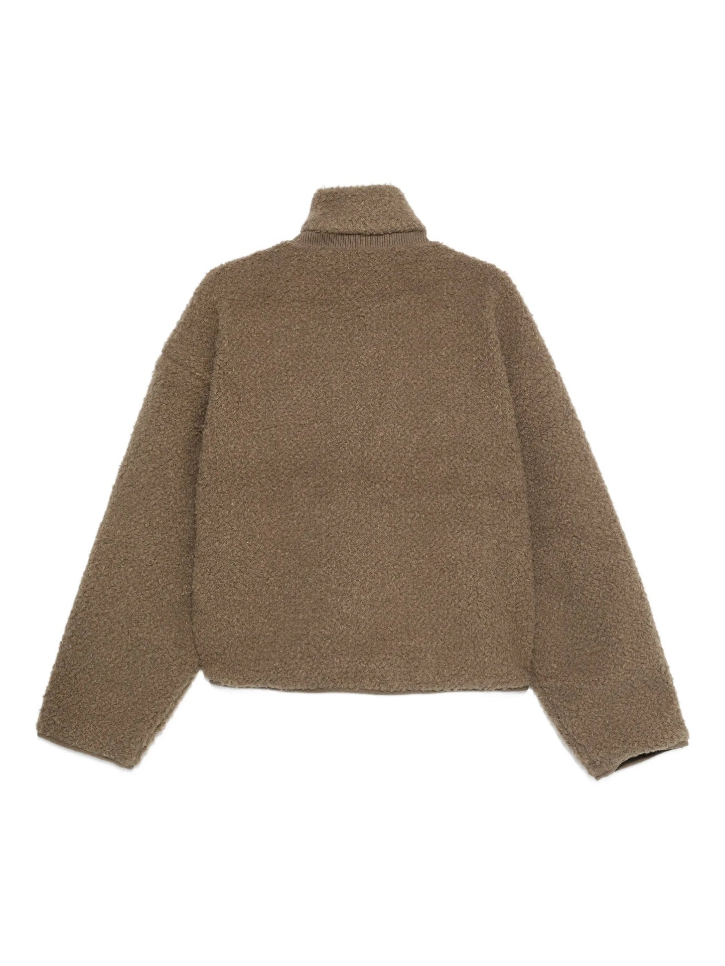 Ef faux-fut zip jacket
