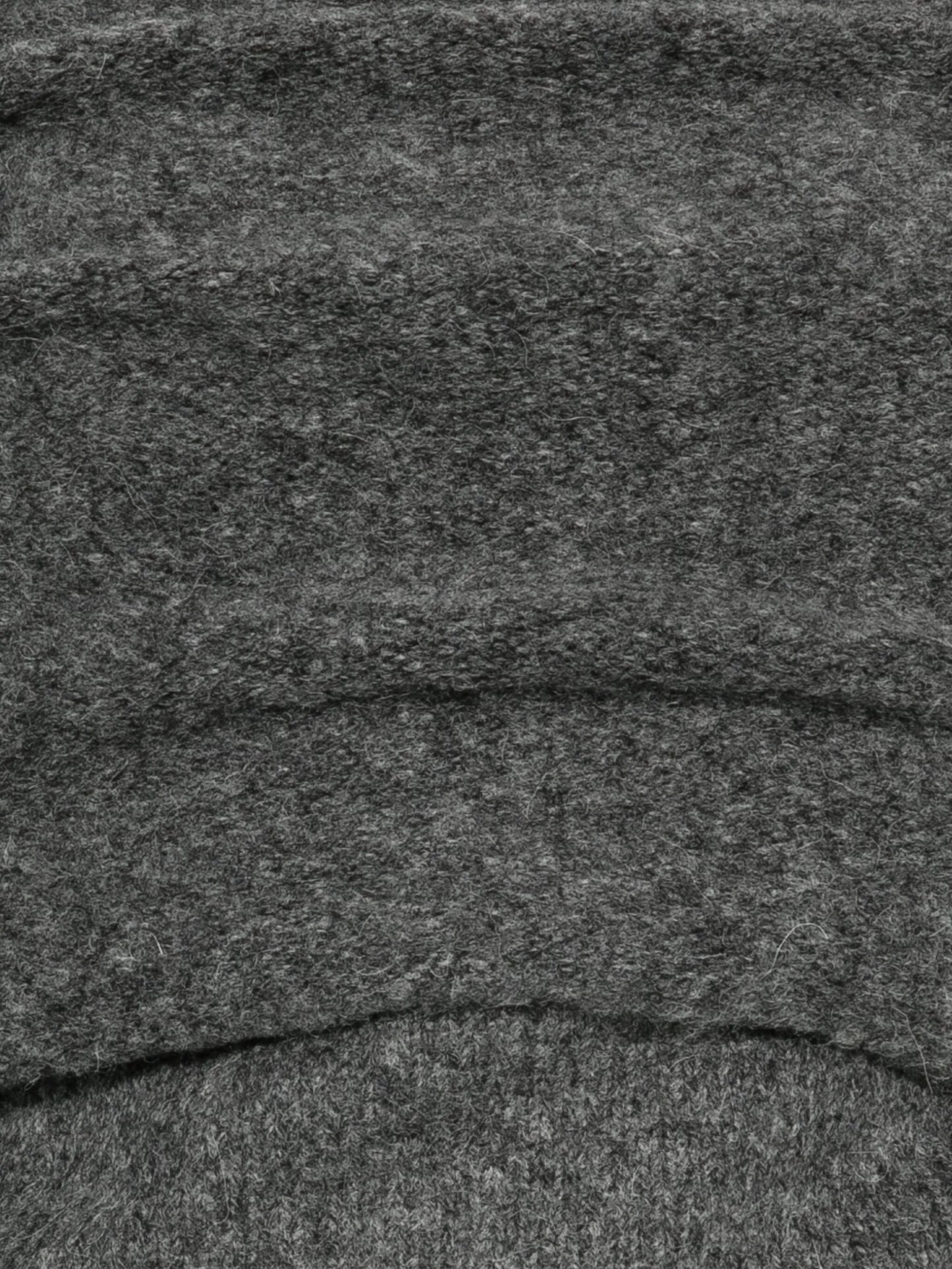 off-shoulder sleeveless knitted top