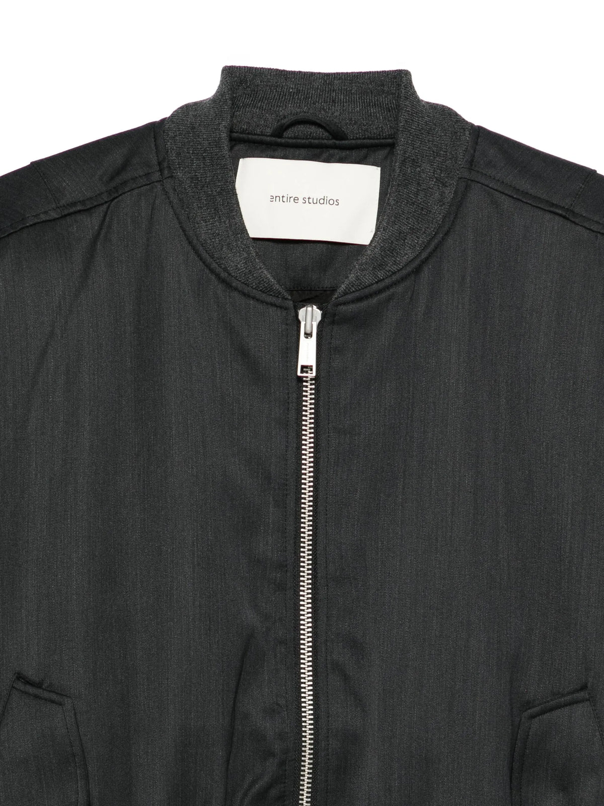 zip-up bomber jacket