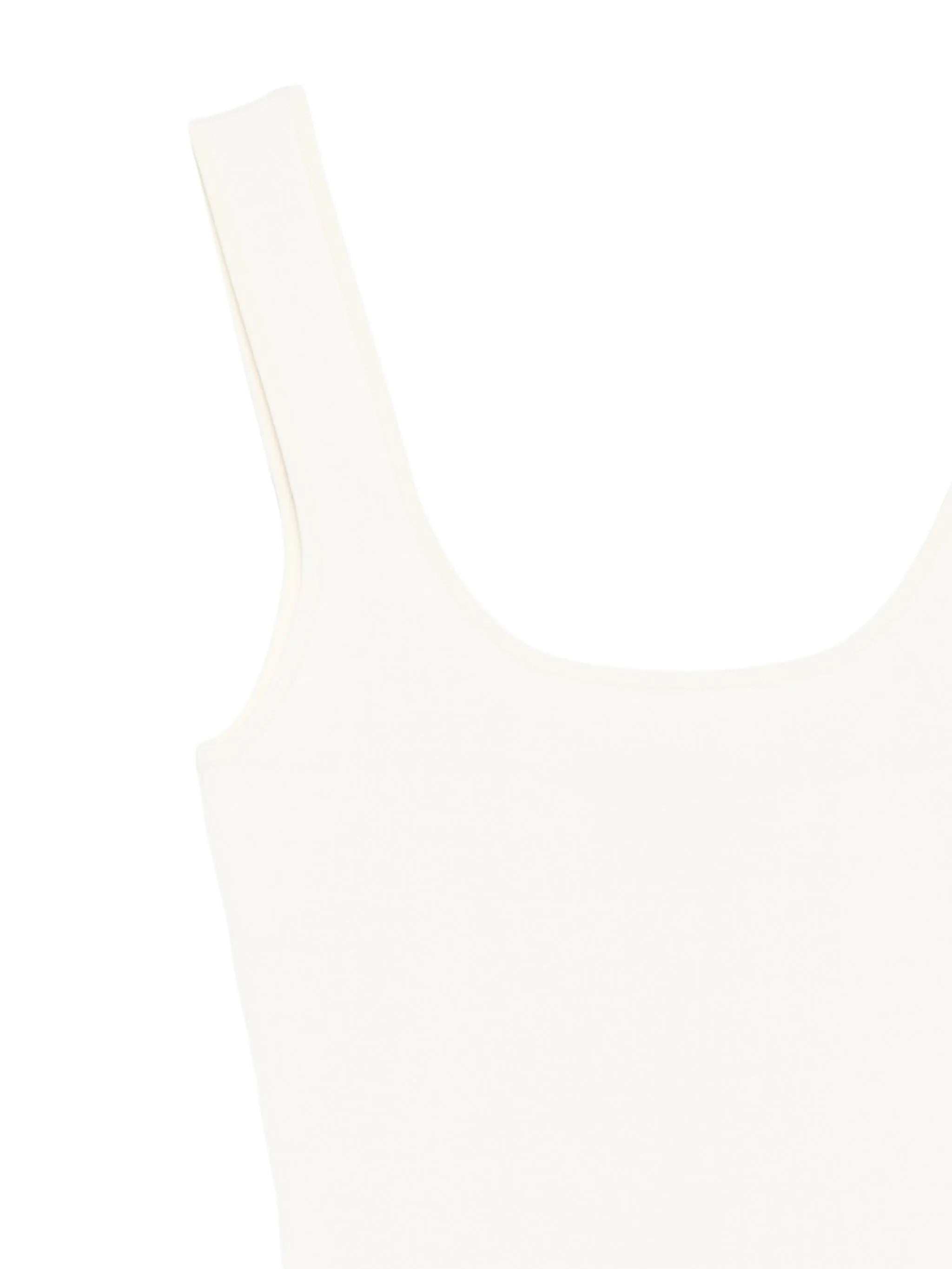 squared-neck tank top