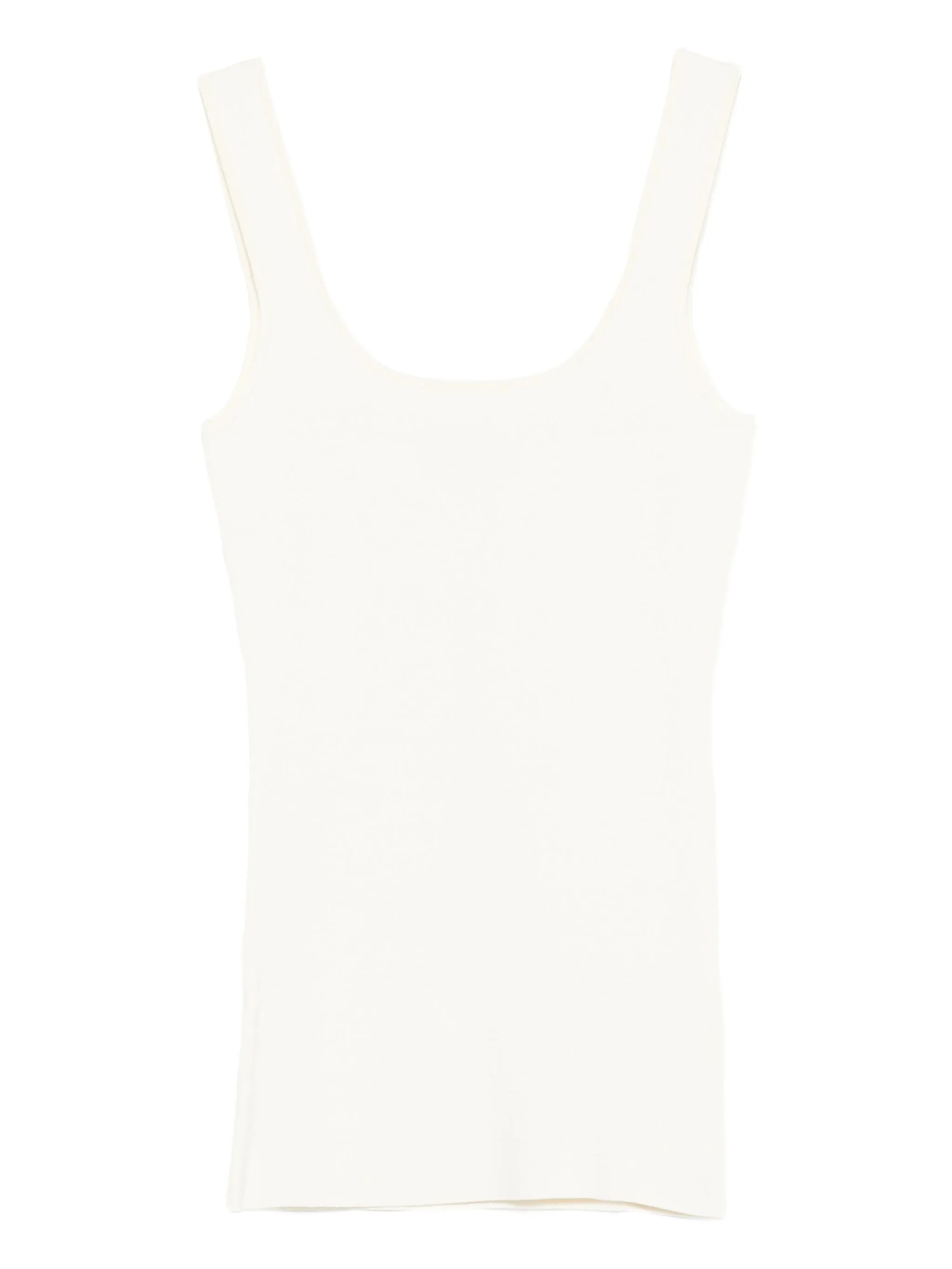squared-neck tank top