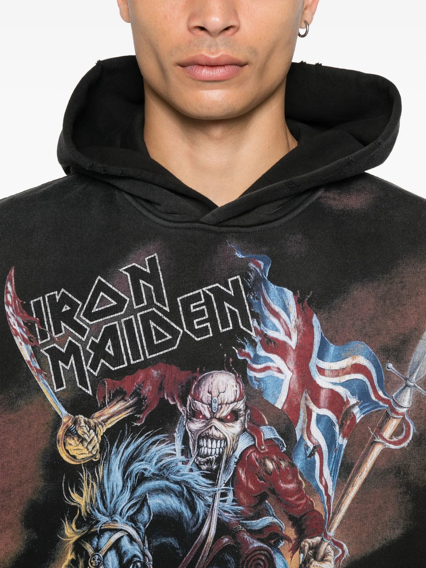 x Iron Maiden Steed hoodie