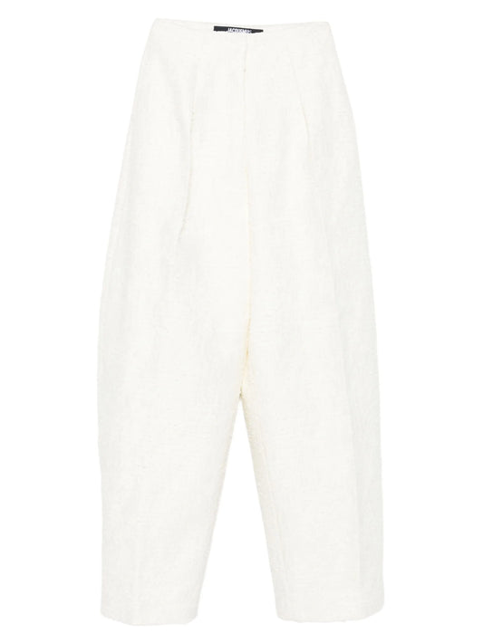 Le Curvo tweed trousers