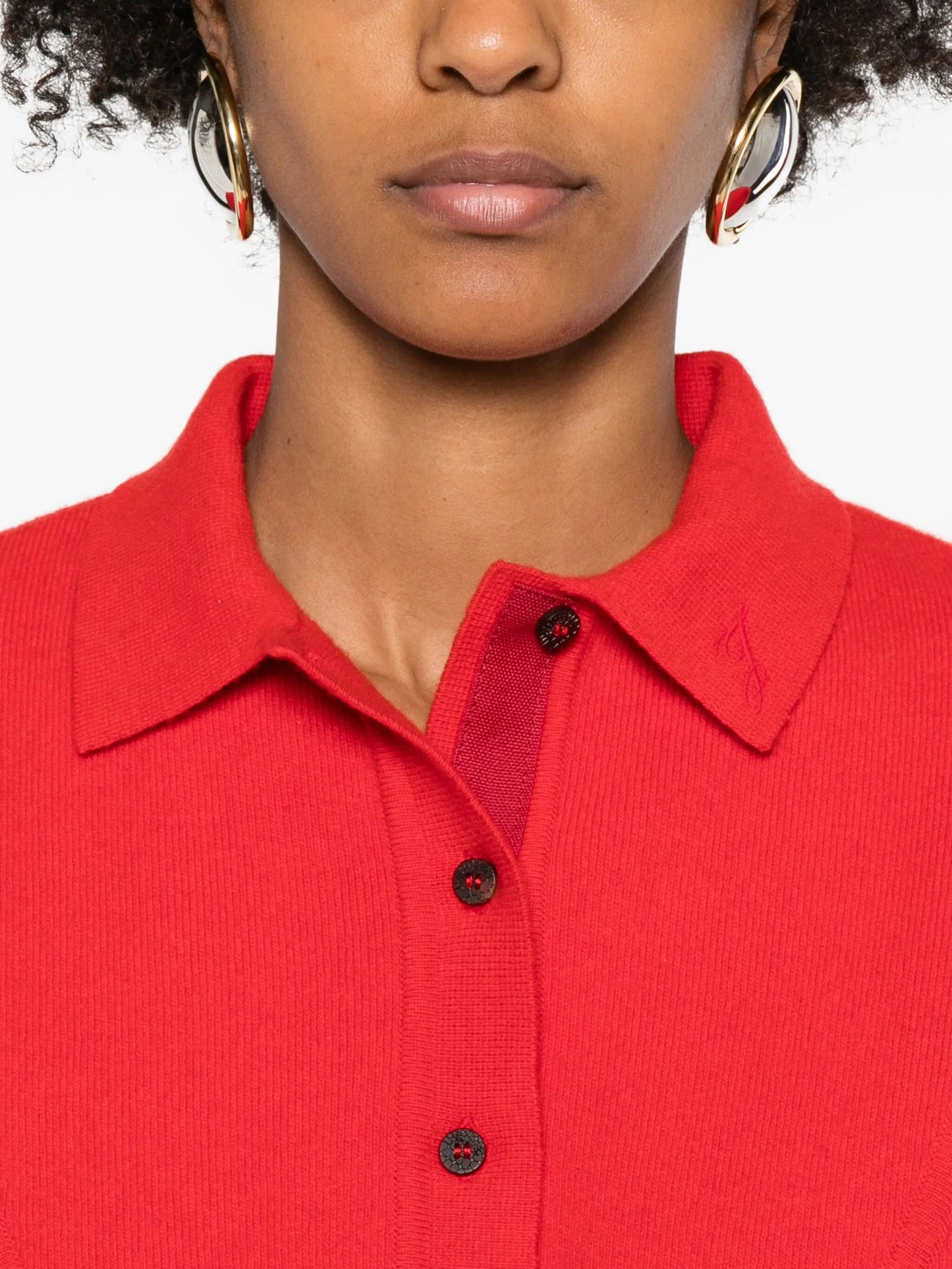 polo-neck sweater