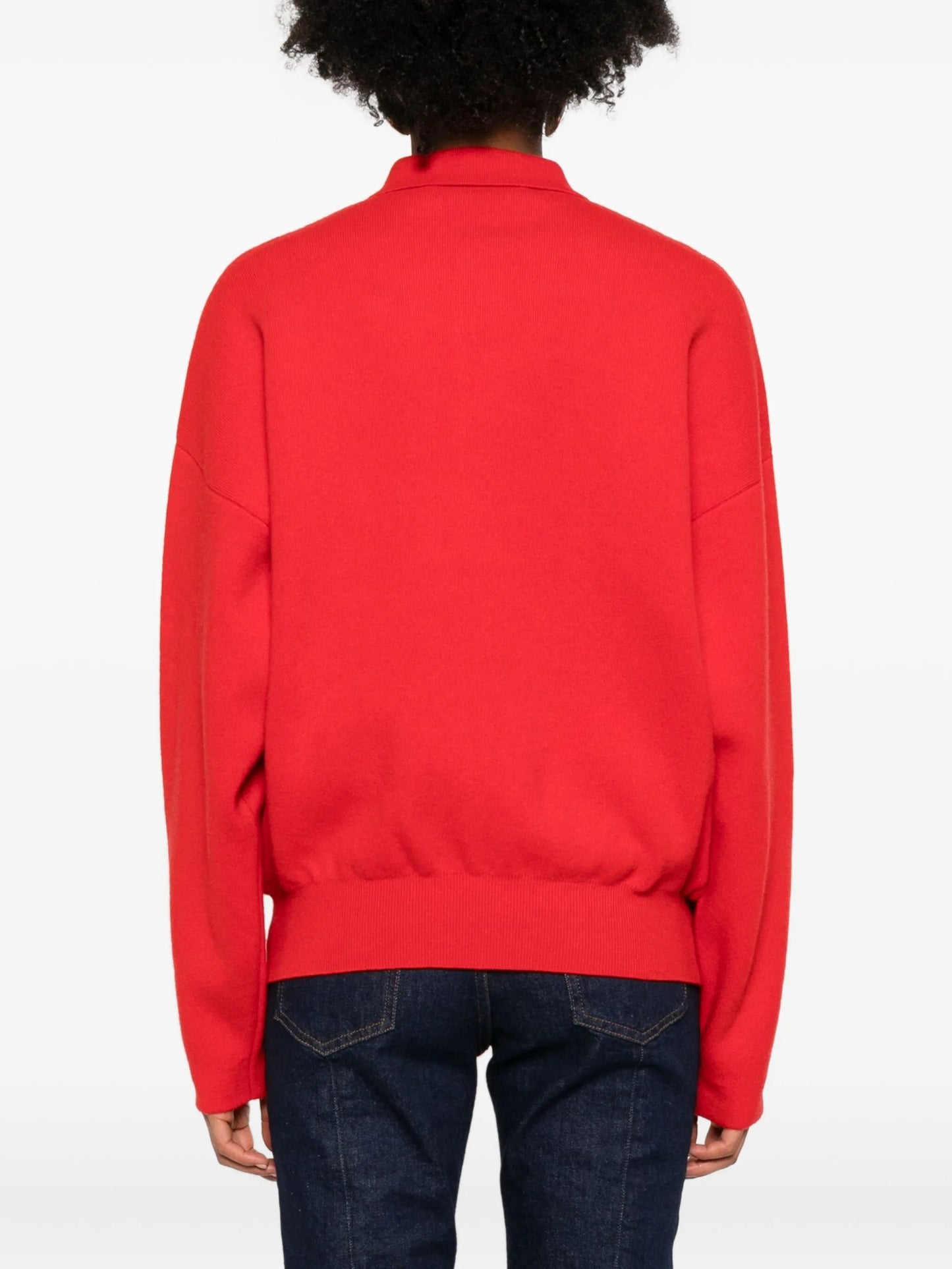 polo-neck sweater
