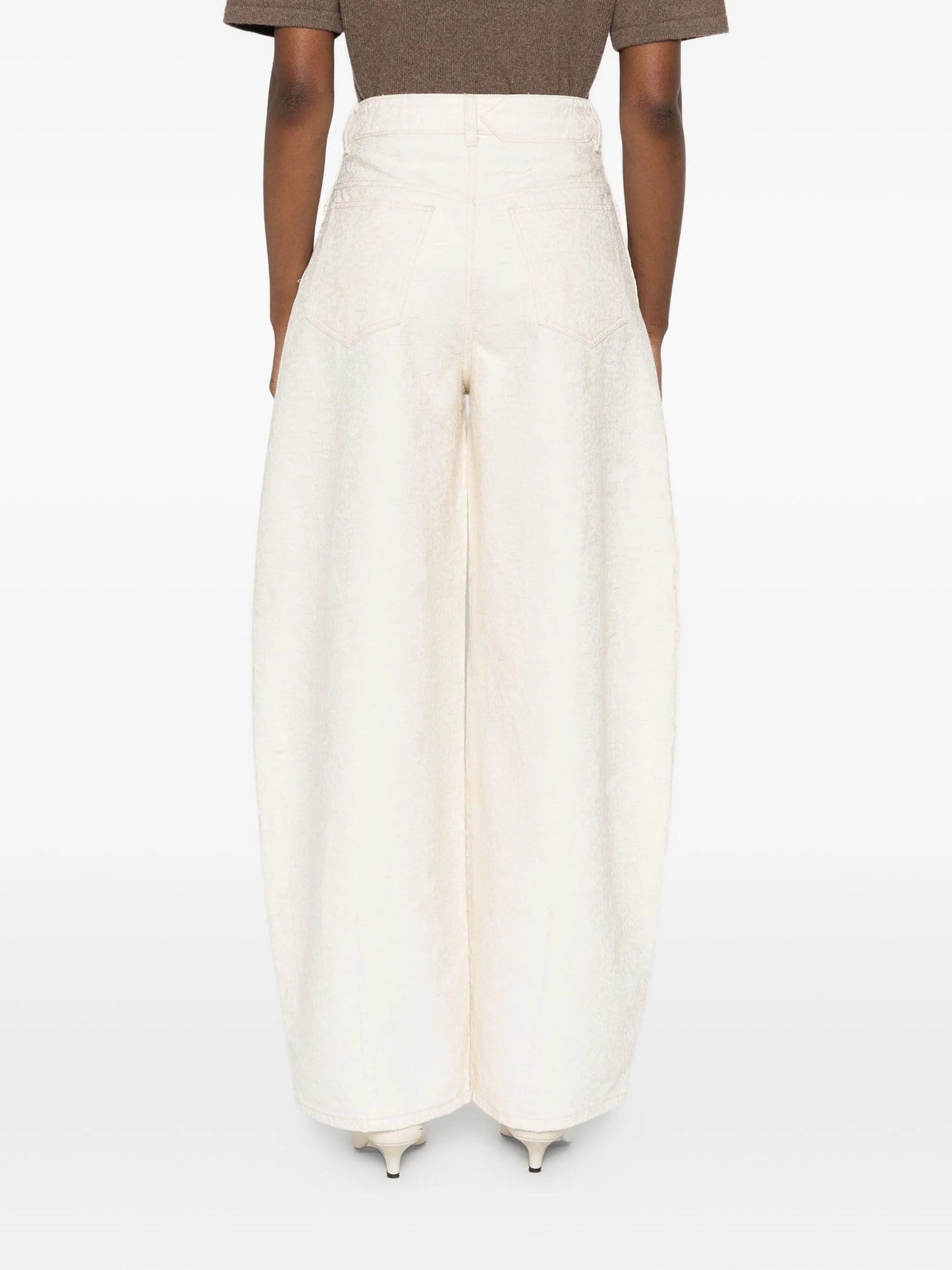 Ovalo balloon-leg trousers