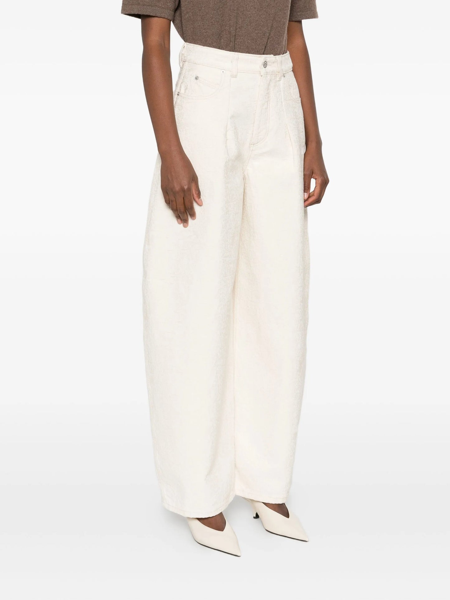 Ovalo balloon-leg trousers