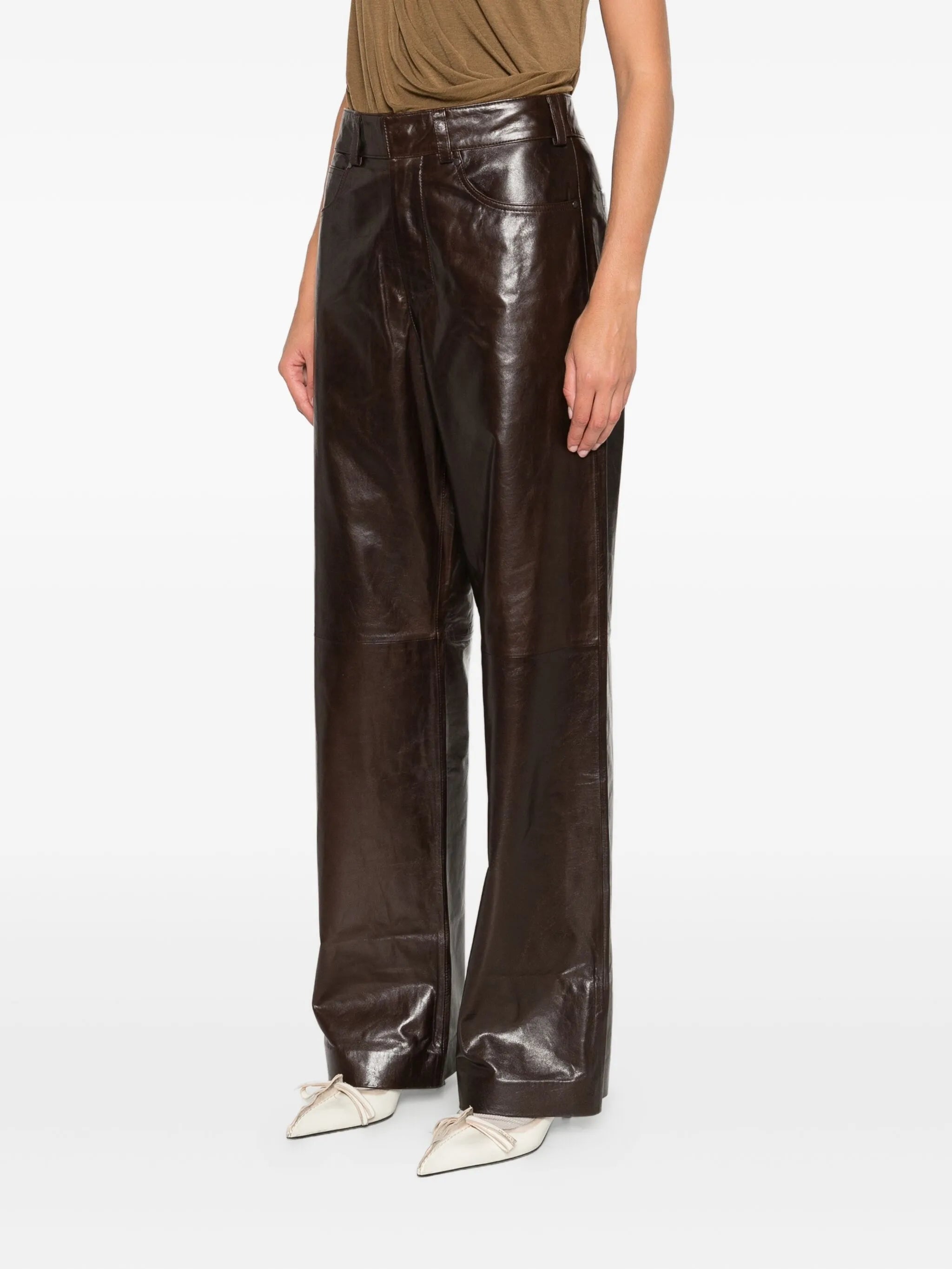 leather trousers