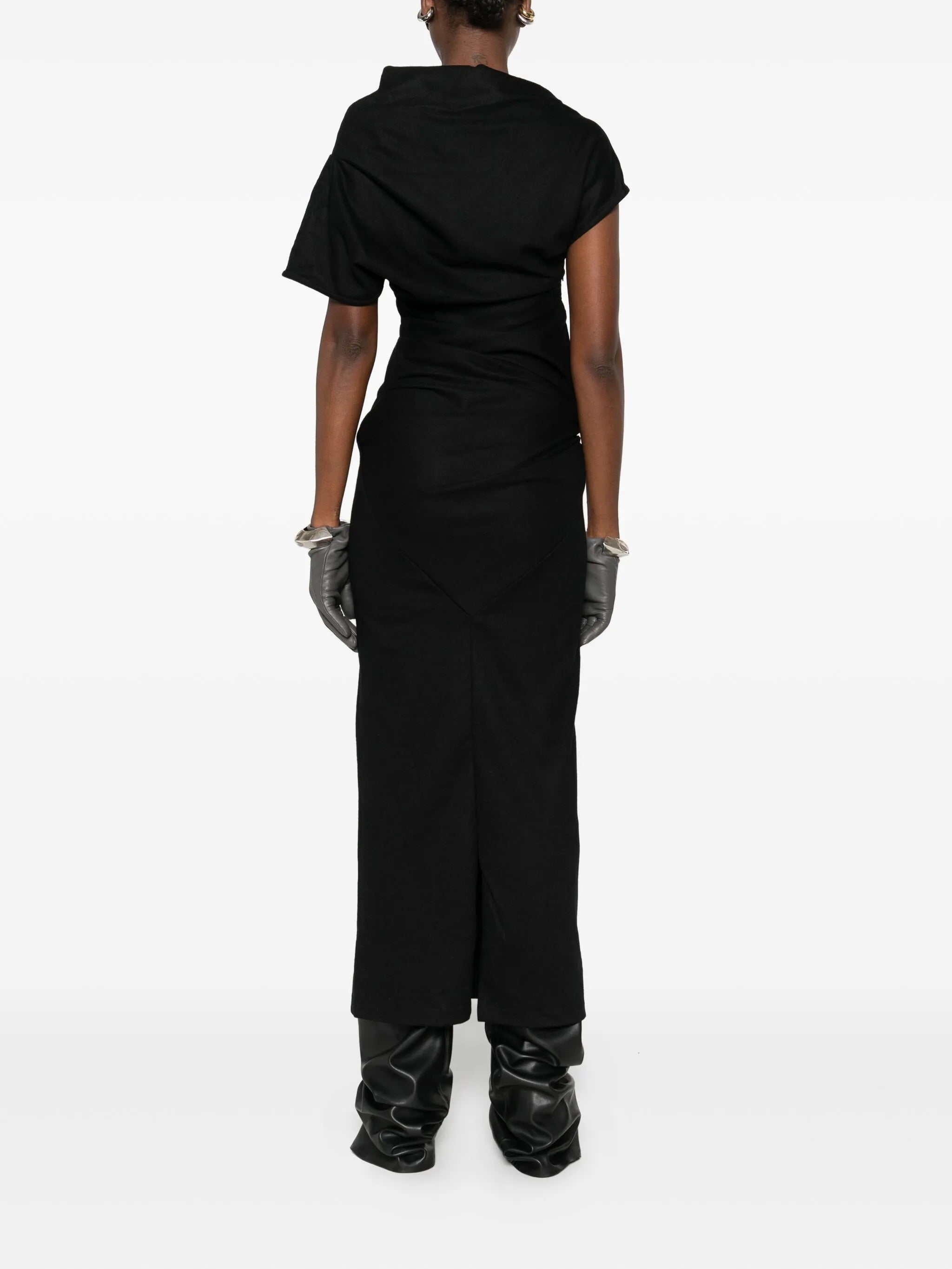 Flop high-neck midi dress