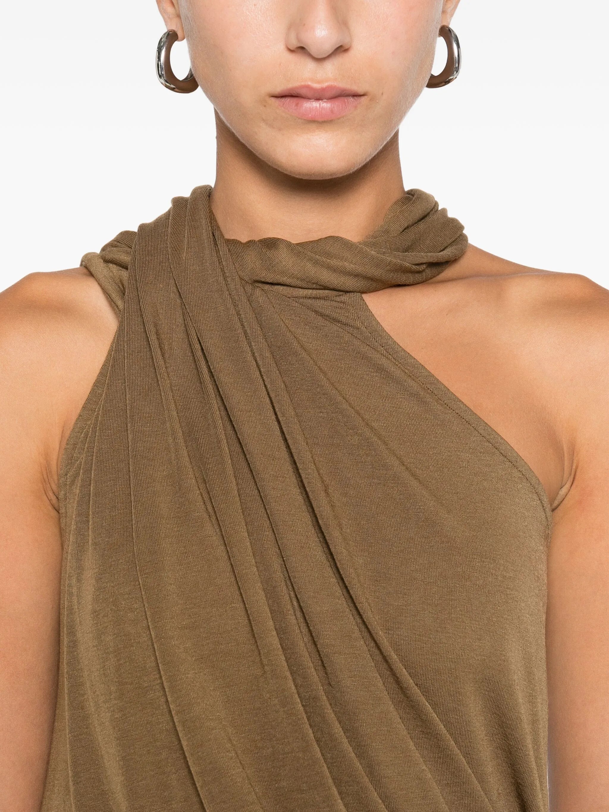 Dalters draped one-shoulder top
