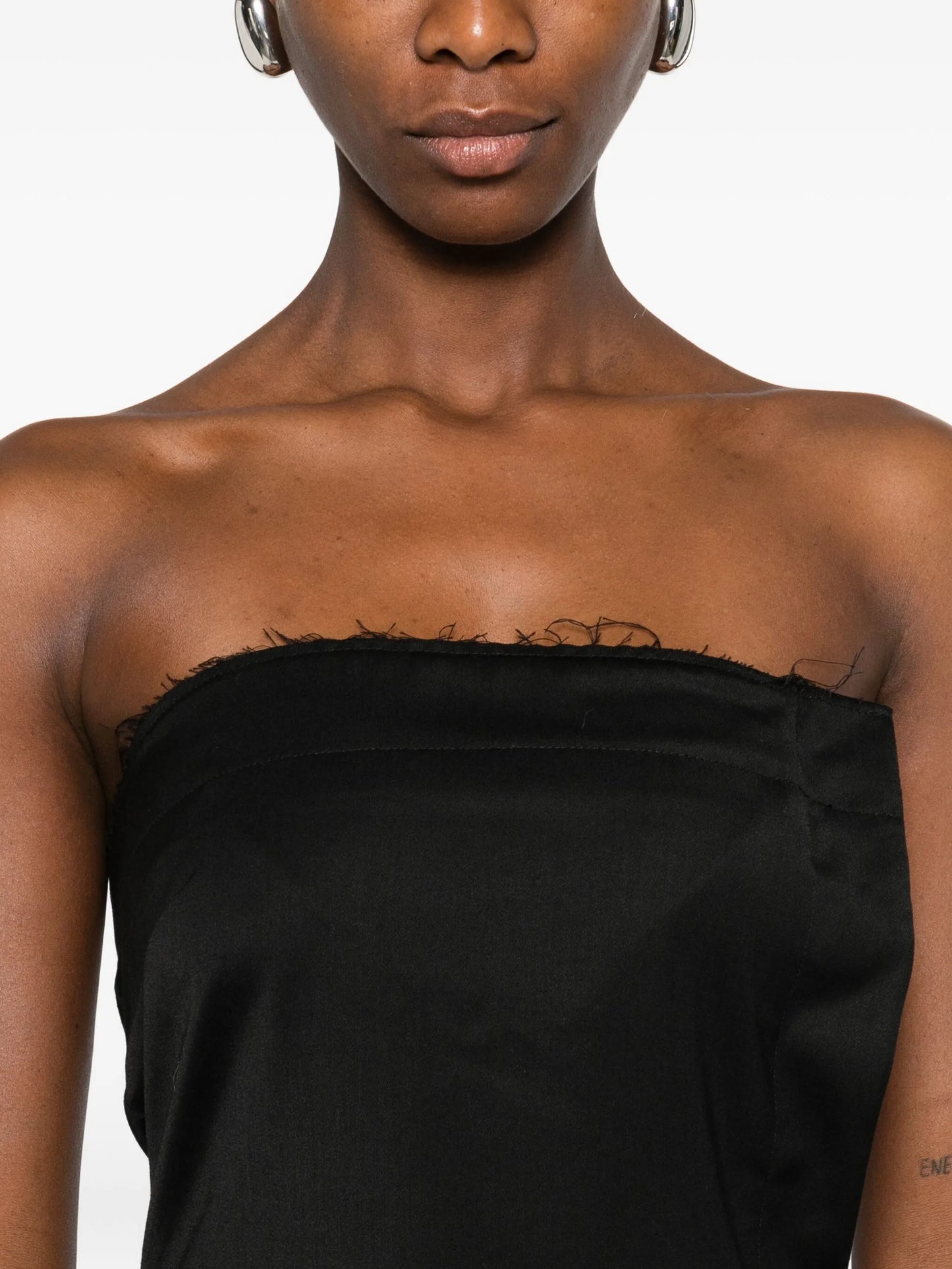 asymmetrical tube top