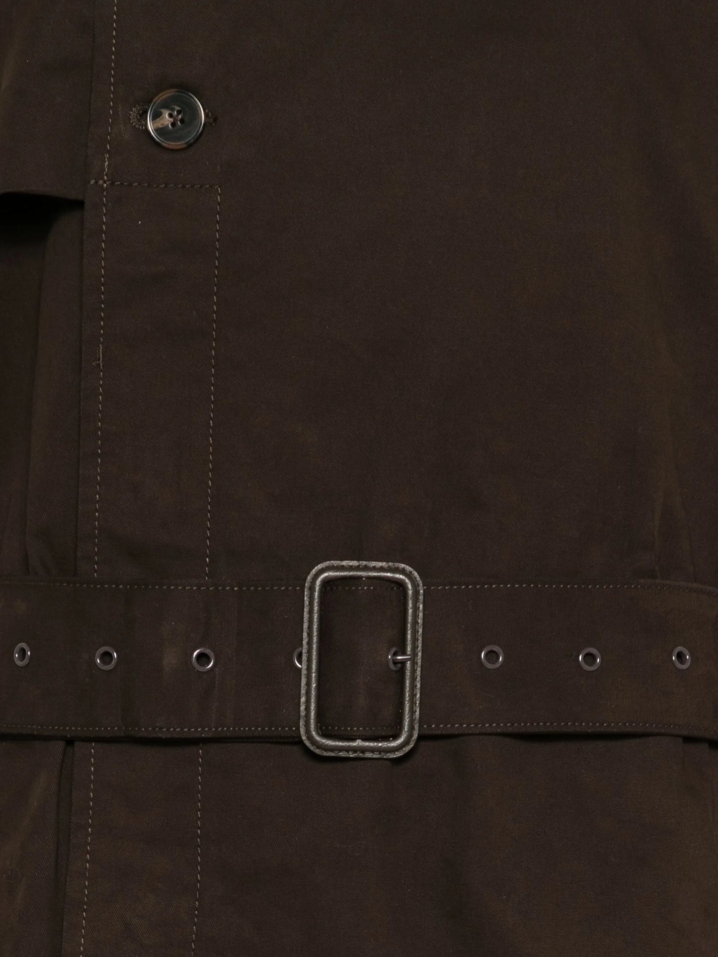 belted trench coat