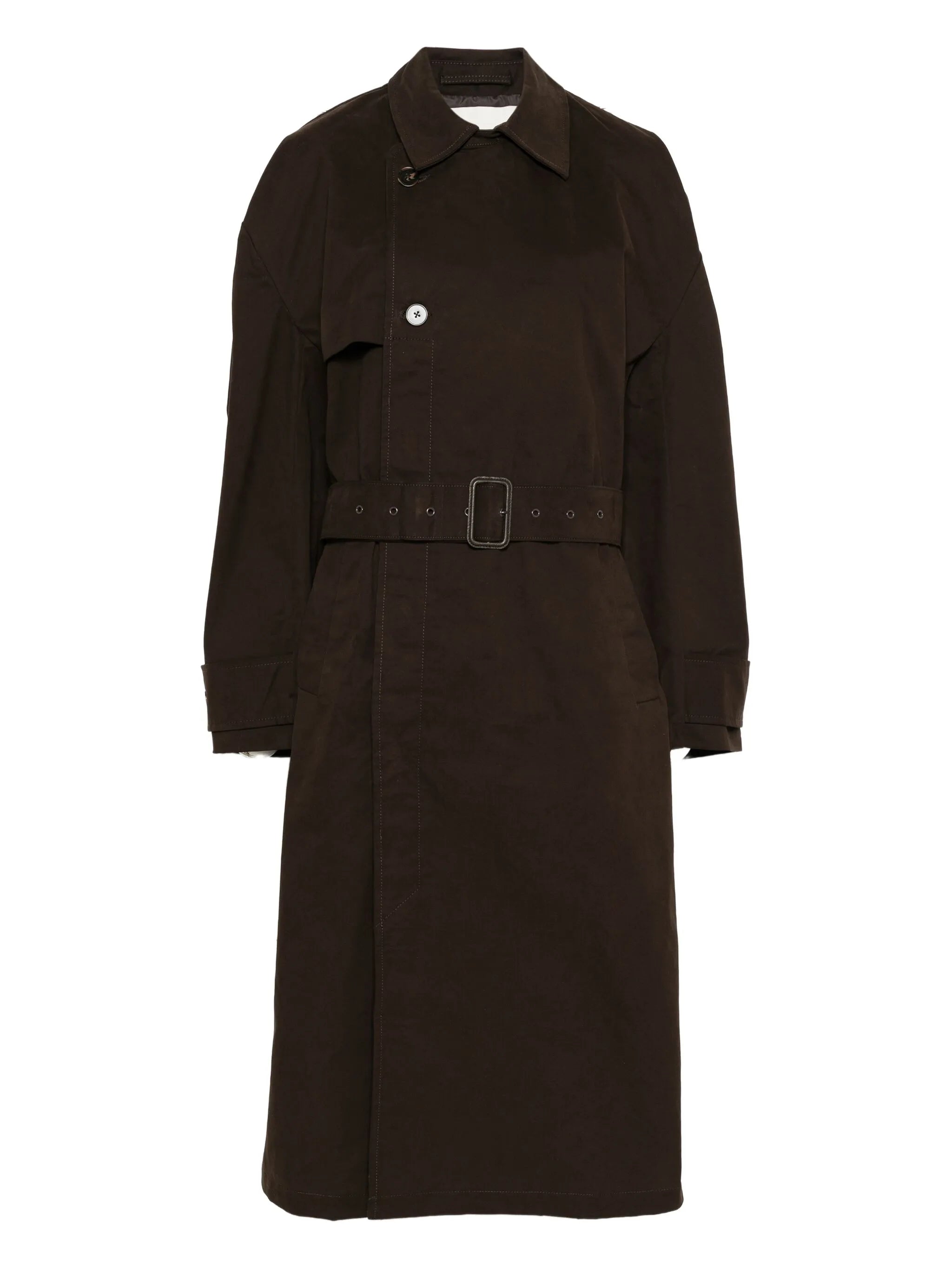 belted trench coat