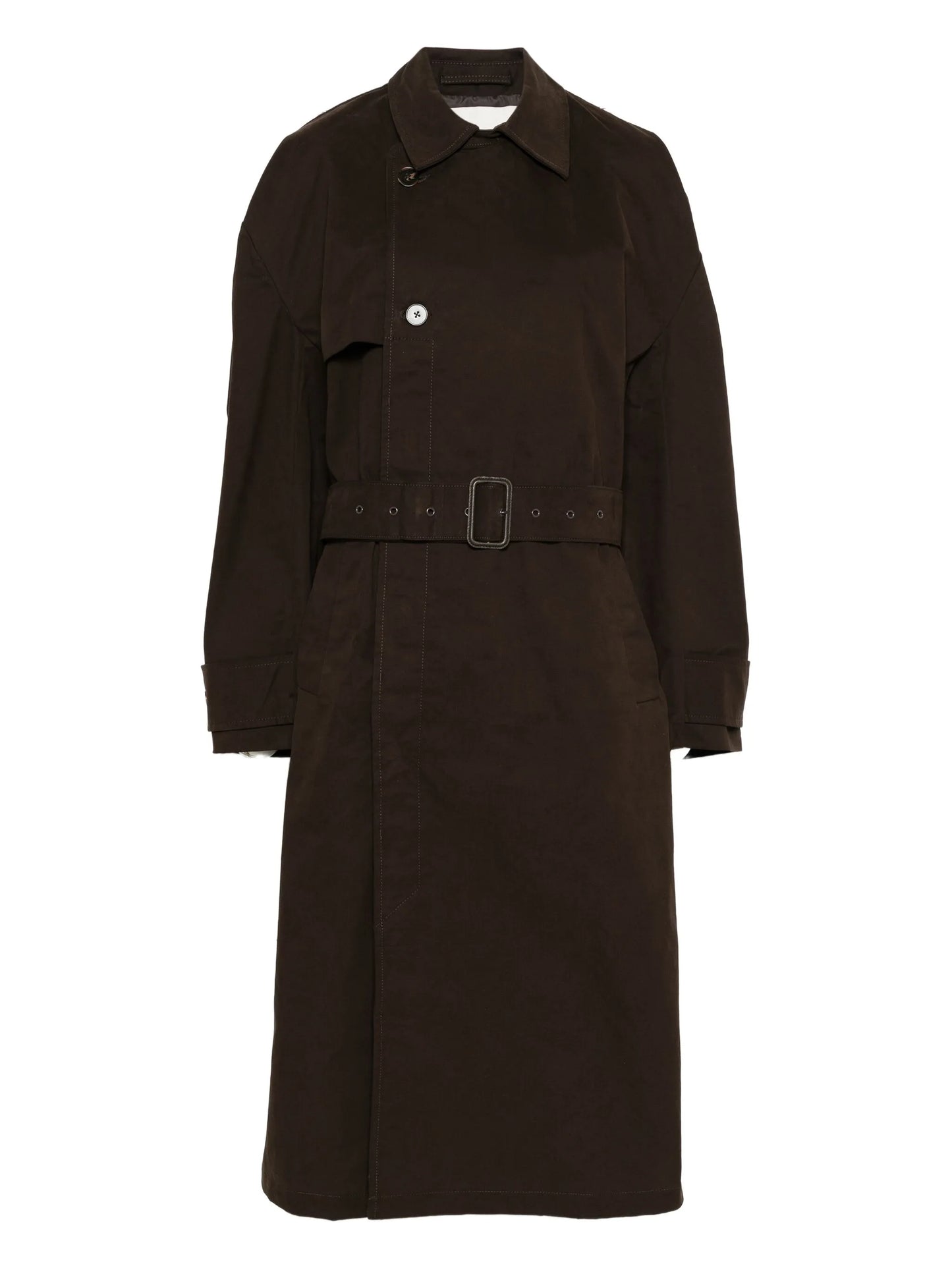 belted trench coat