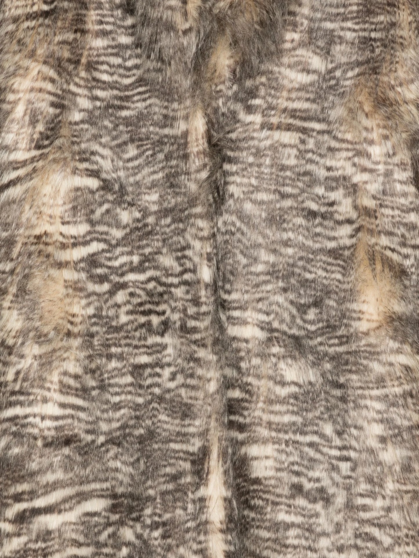 Coco tiger-print faux-fur coat