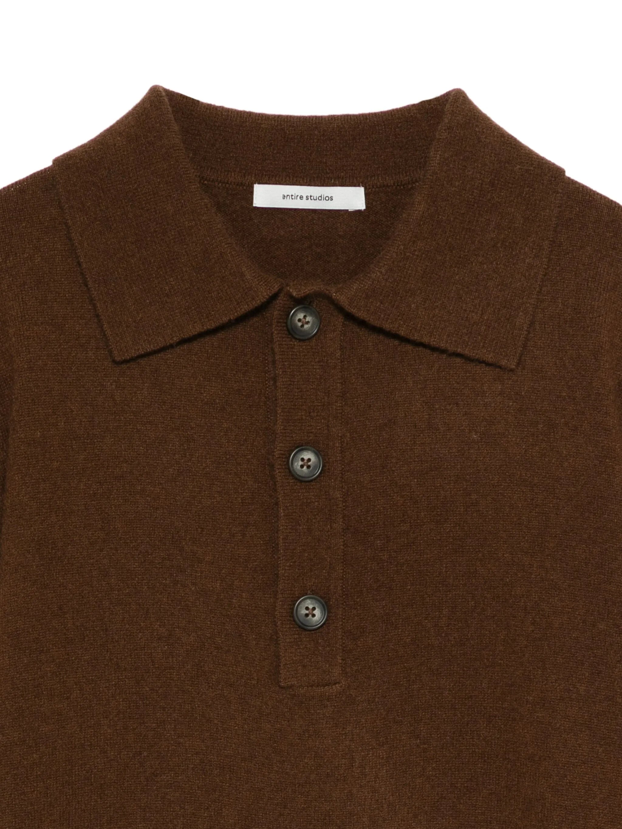 short-sleeve knit polo