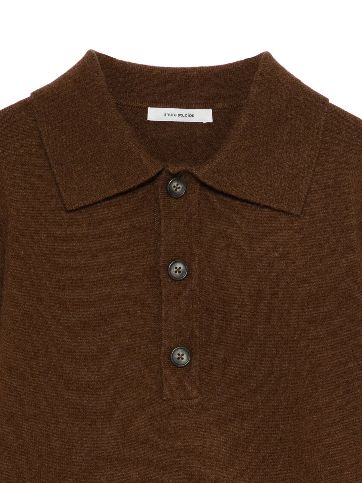 short-sleeve knit polo