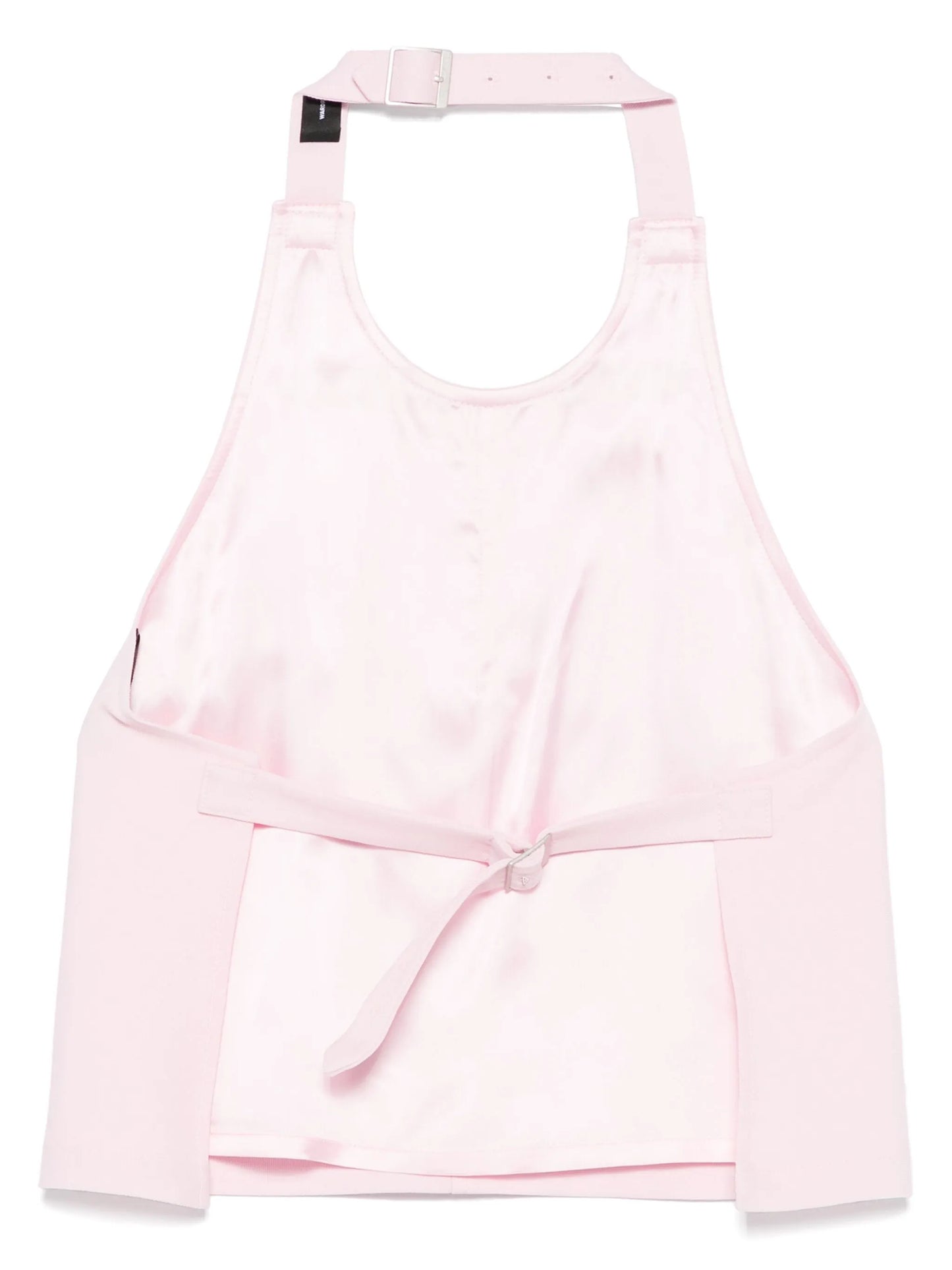 backless halter top