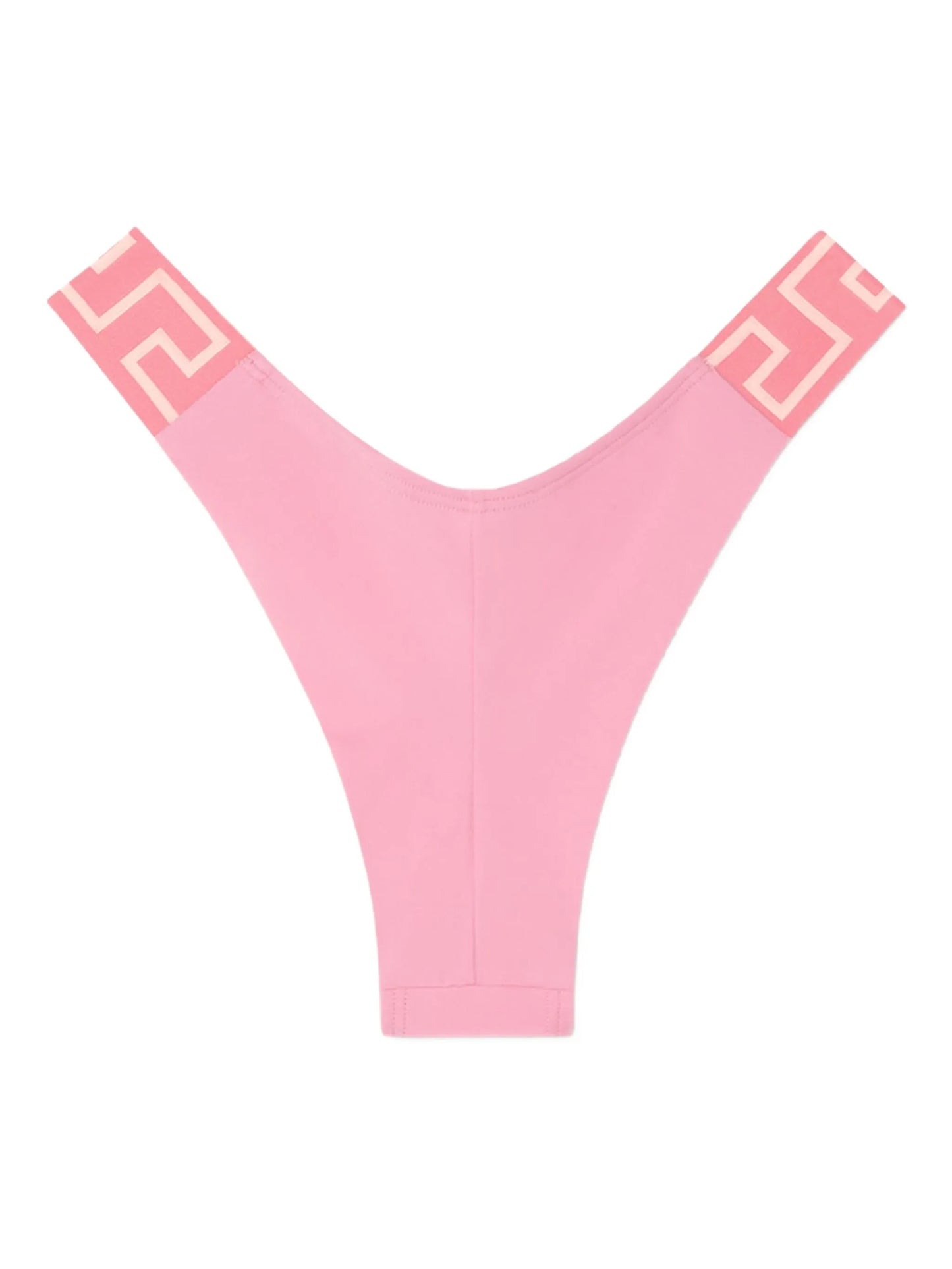 Greca-print bikini bottom