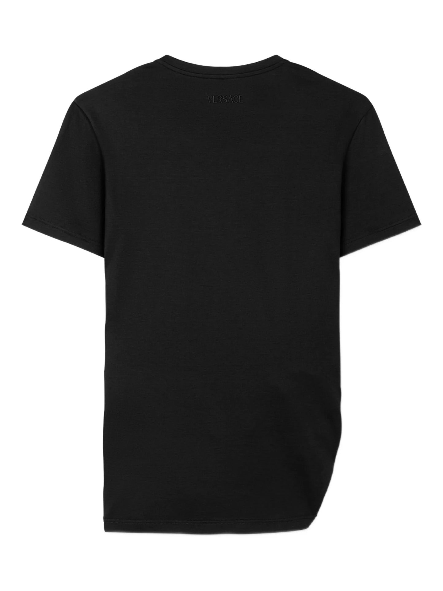 safety-pin draped T-shirt