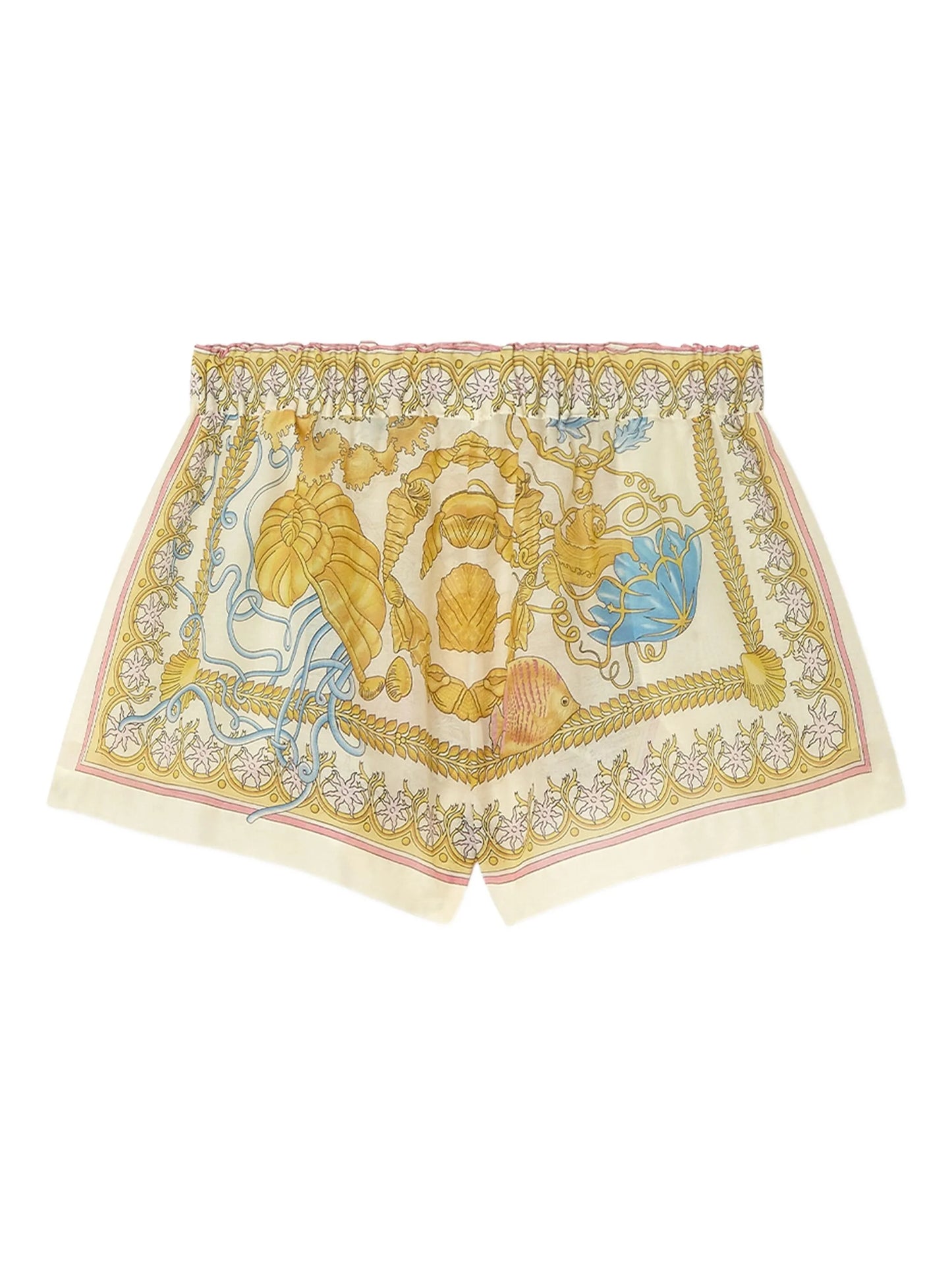 Underwater Barocco cover-up shorts