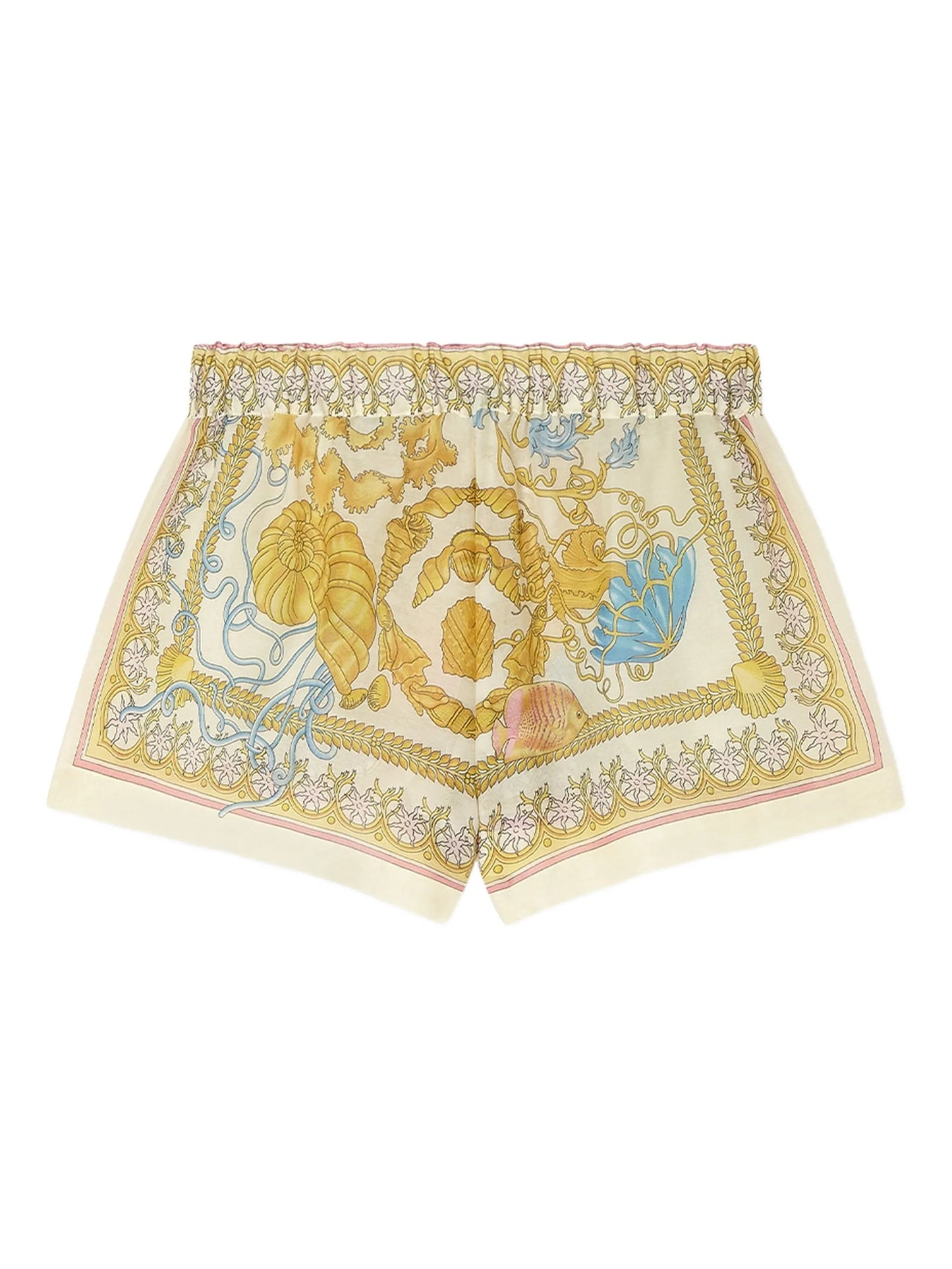 Underwater Barocco cover-up shorts