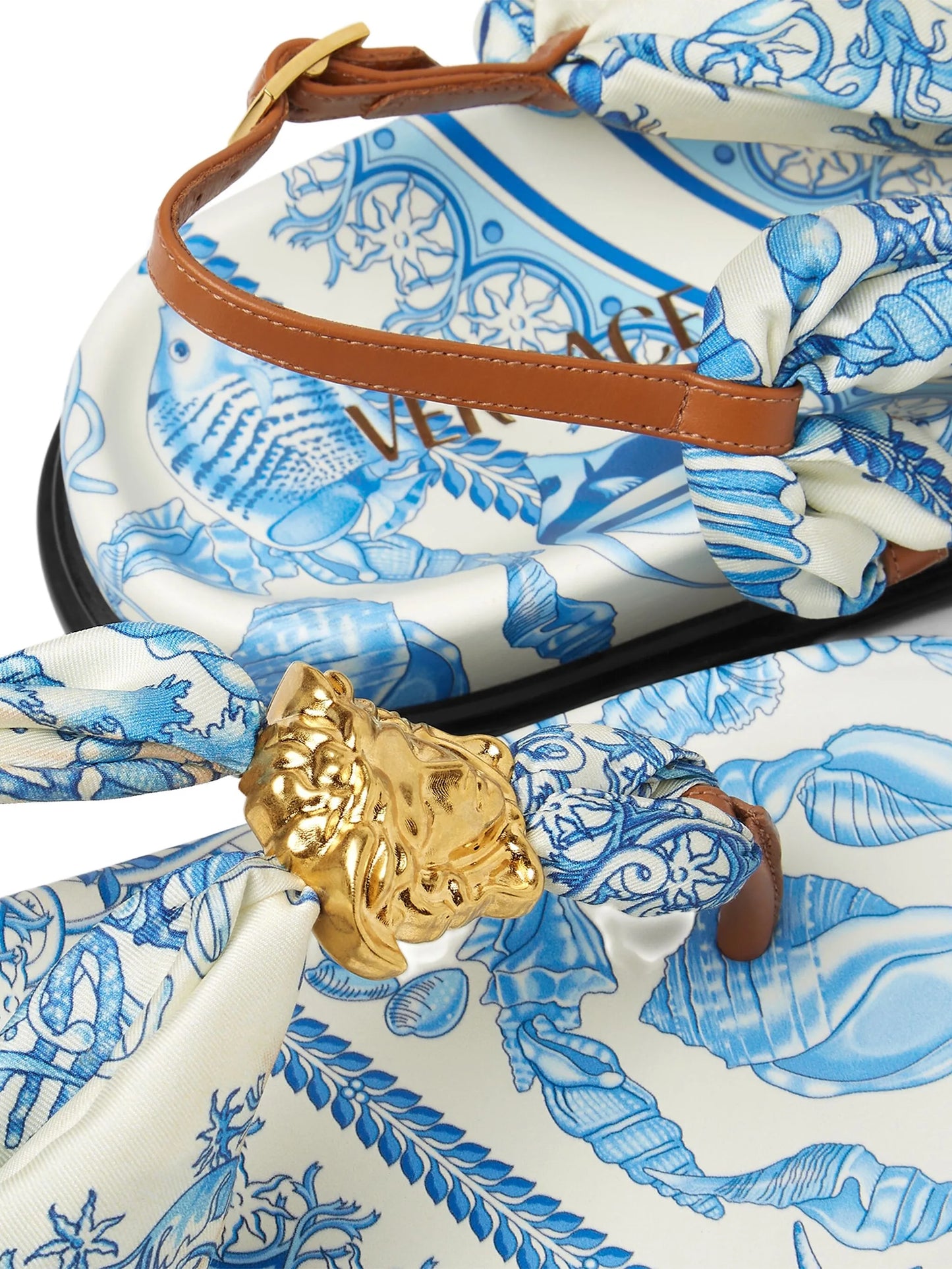 Underwater Barocco La Medusa sandals