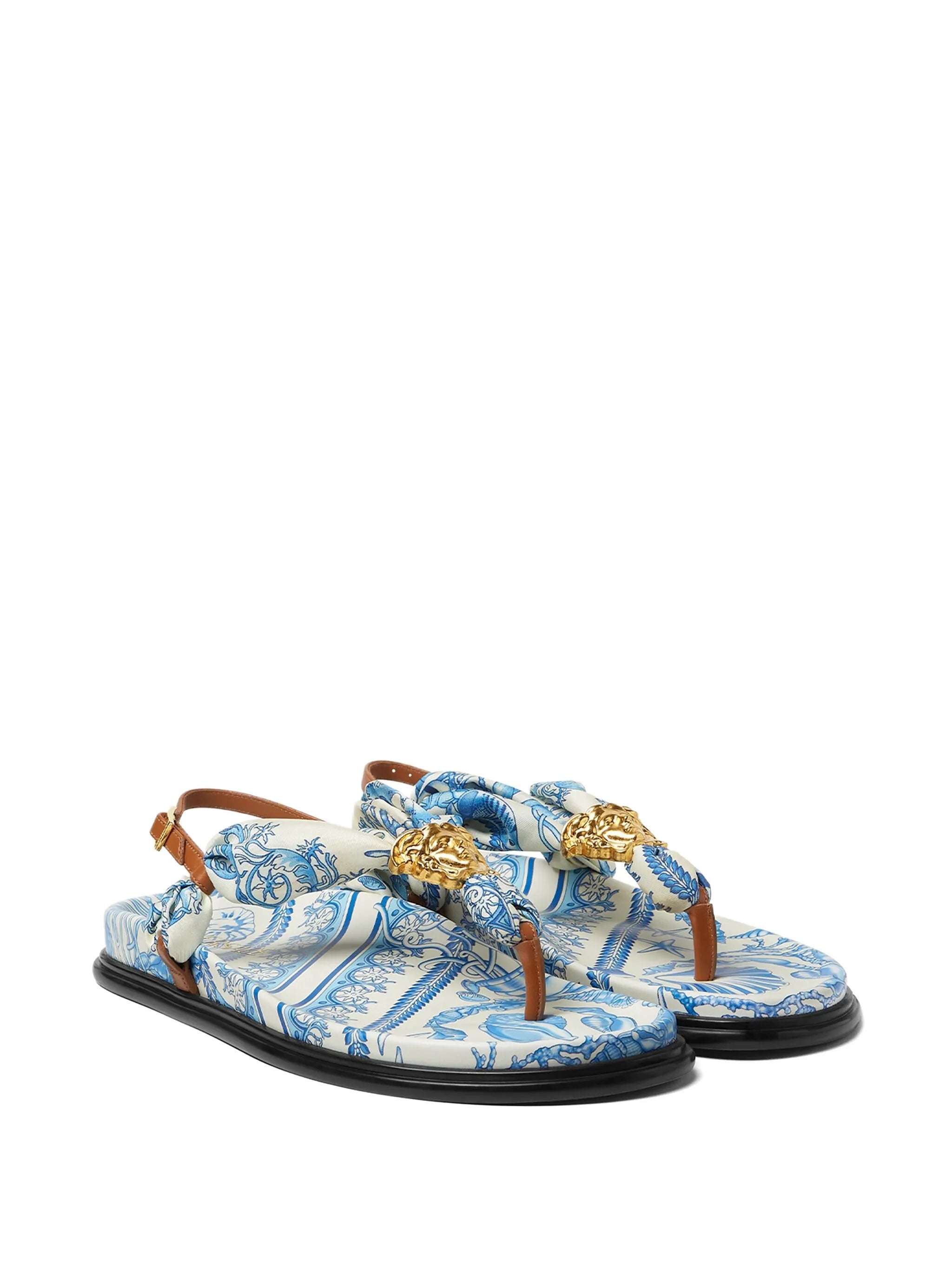 Underwater Barocco La Medusa sandals