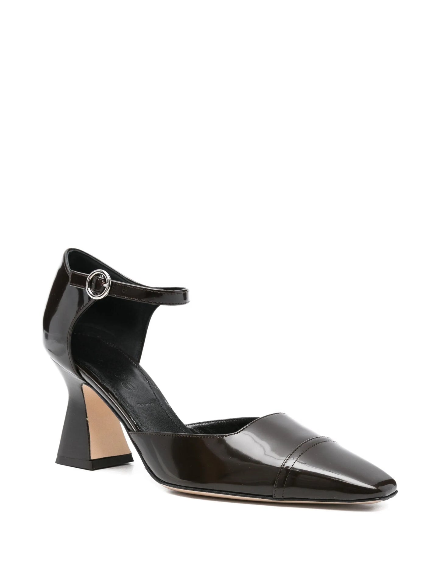 80mm Francine ankle-strap pointed-toe pumps