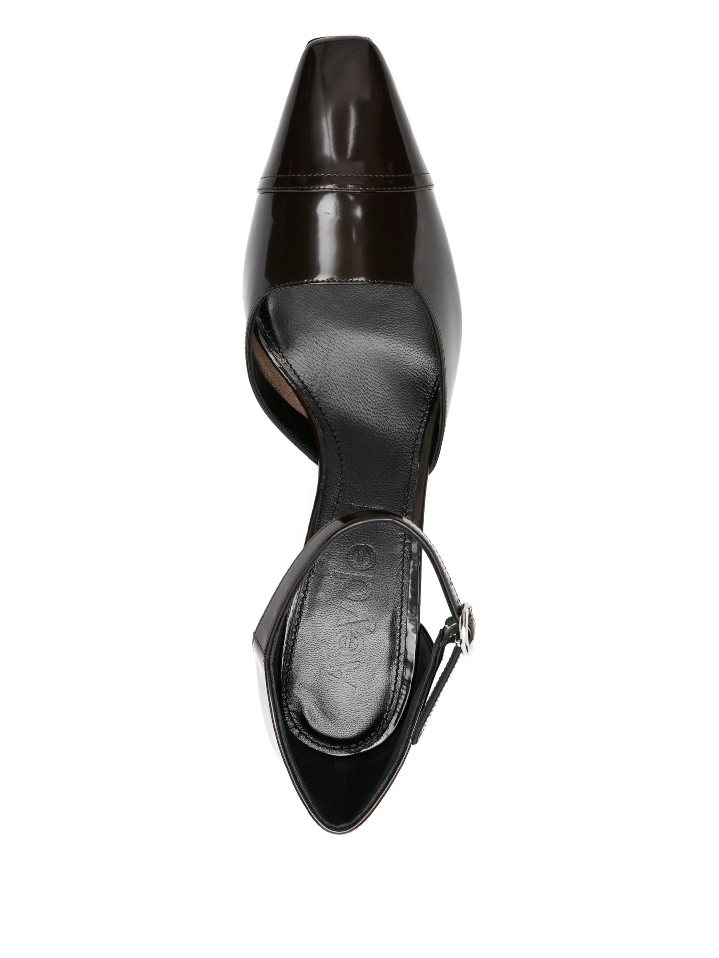 80mm Francine ankle-strap pointed-toe pumps