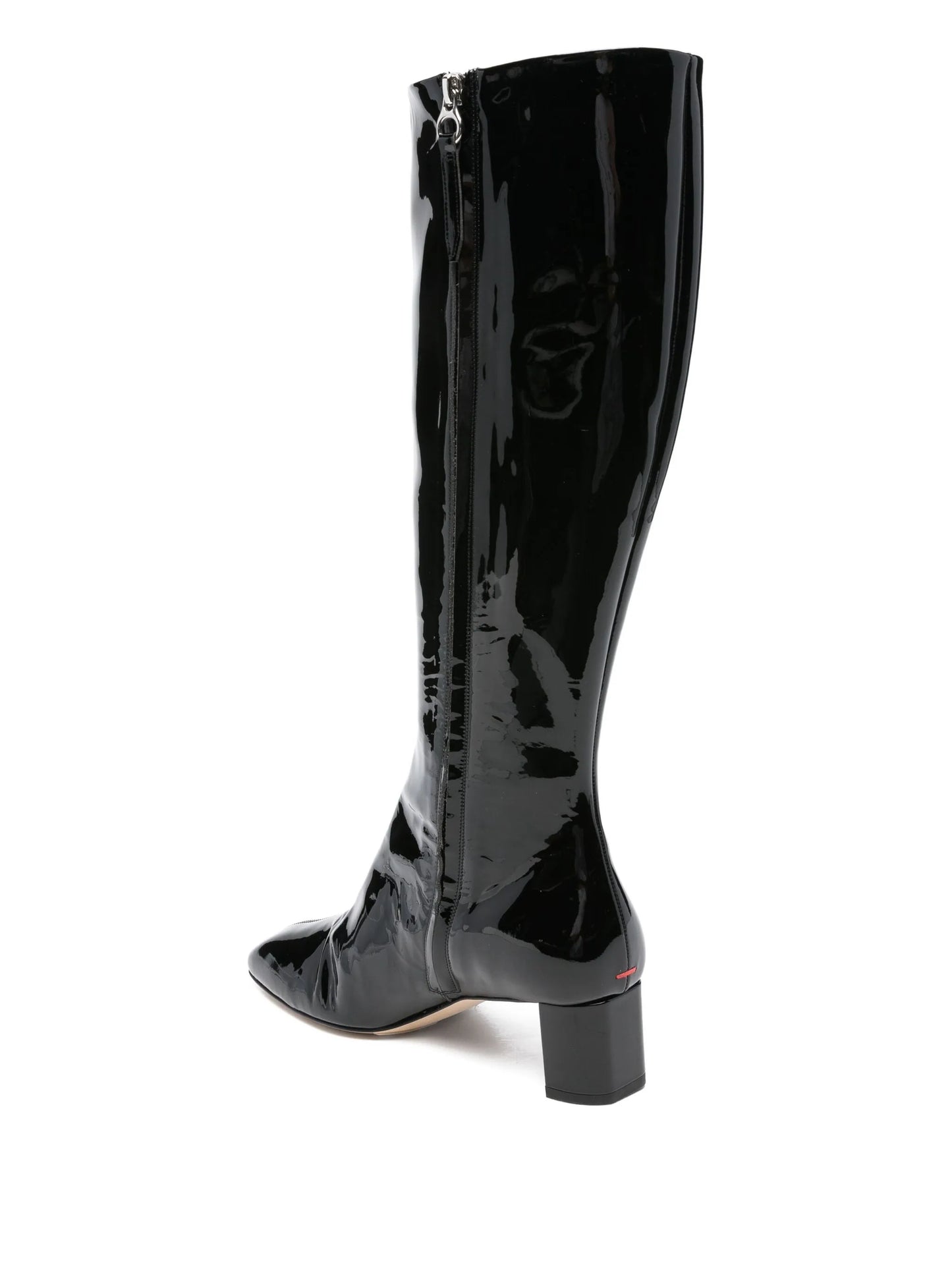 50mm Marty patent calf leather knee-high boots
