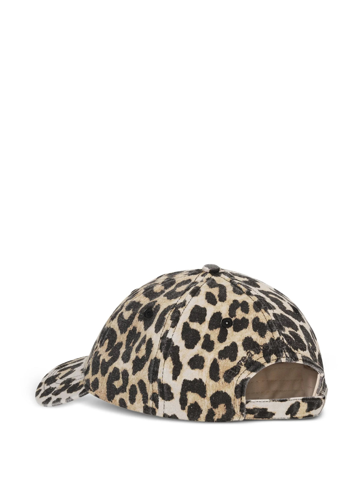 leopard-print cap