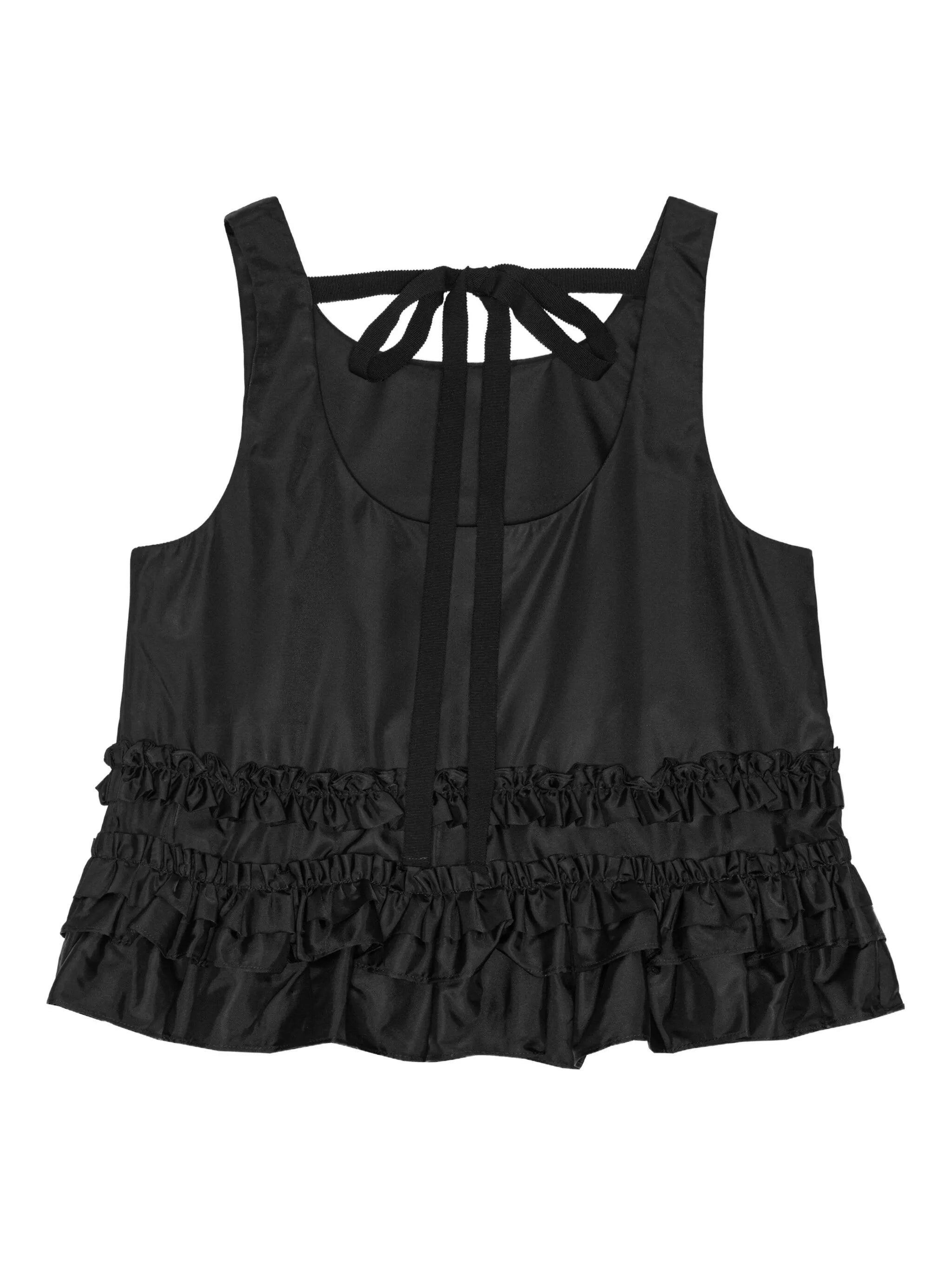 ruffled top