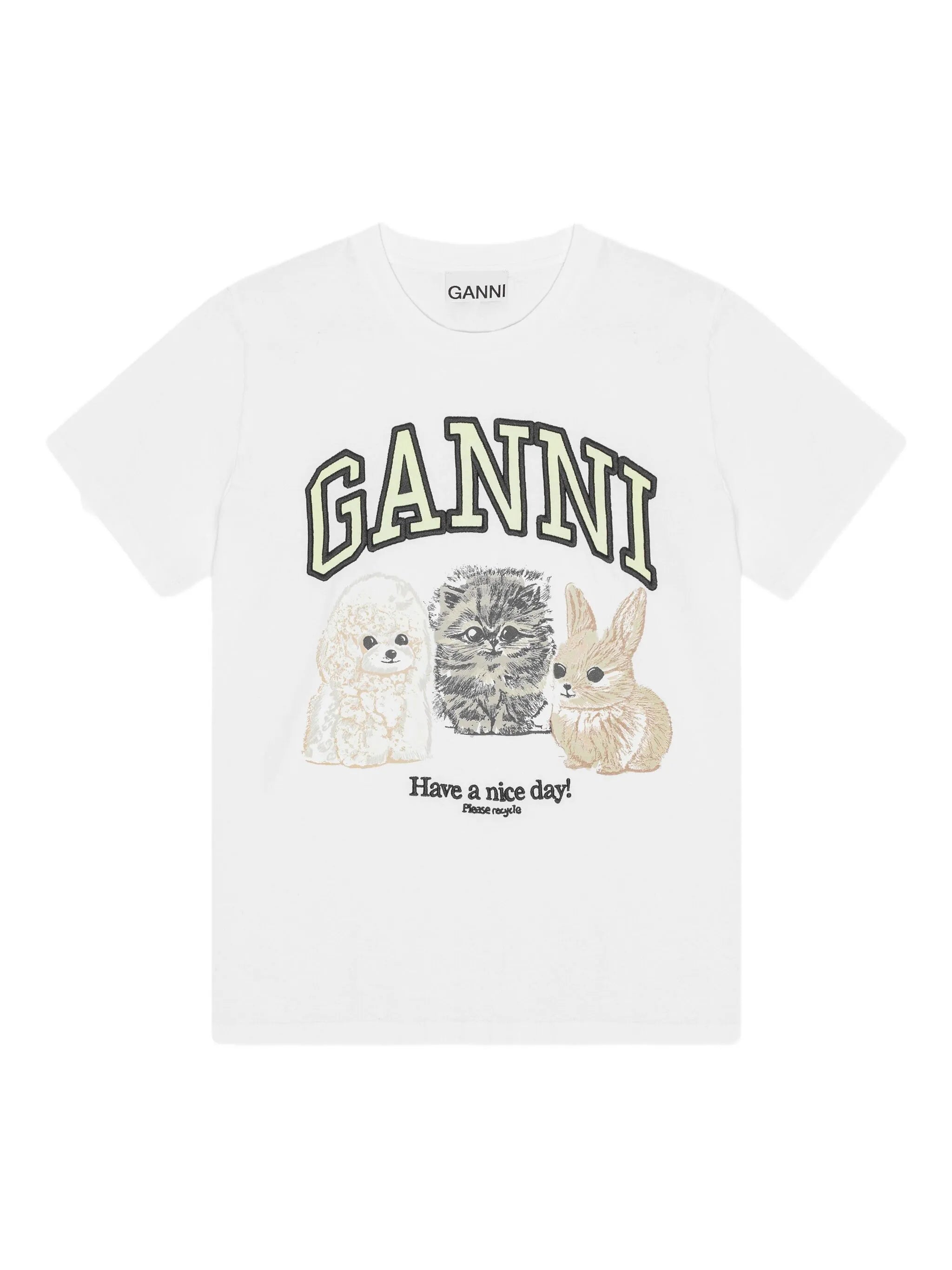 logo-print T-shirt