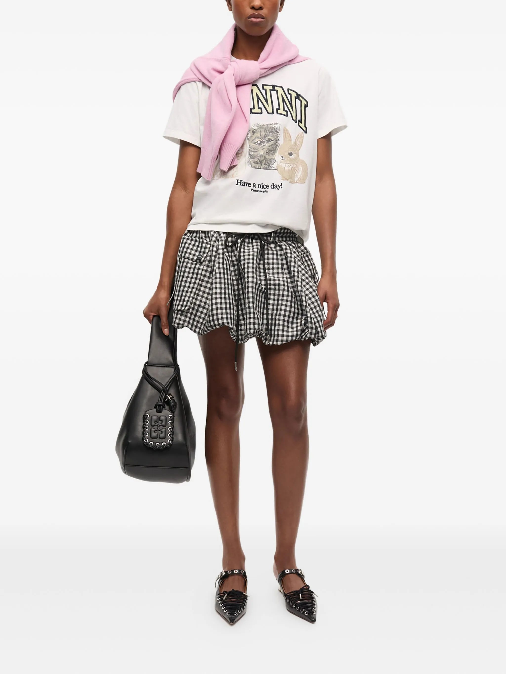logo-print T-shirt