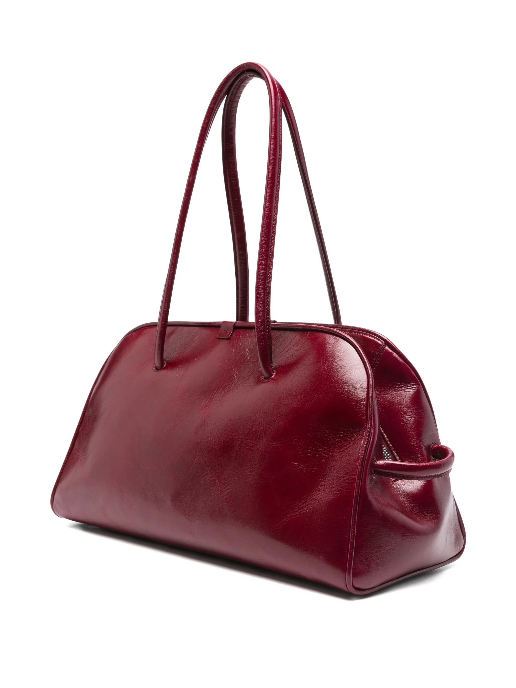 top-handle knot bag