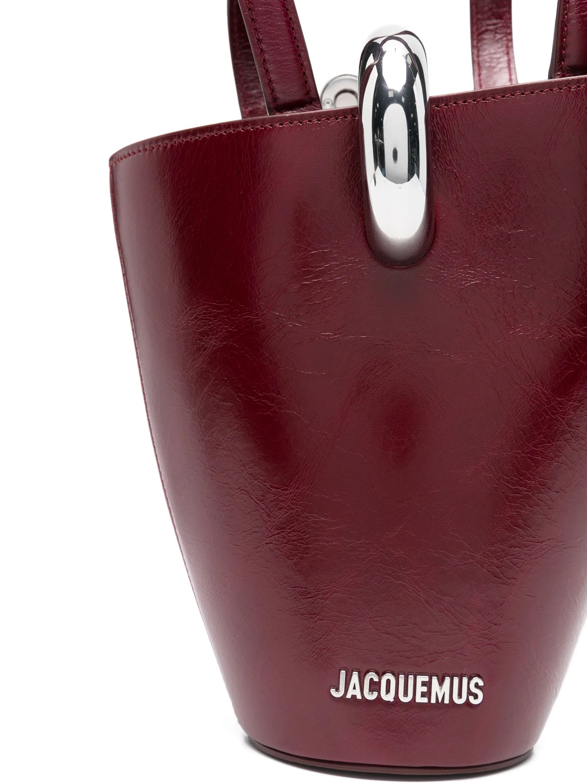 curved-handle tote bag