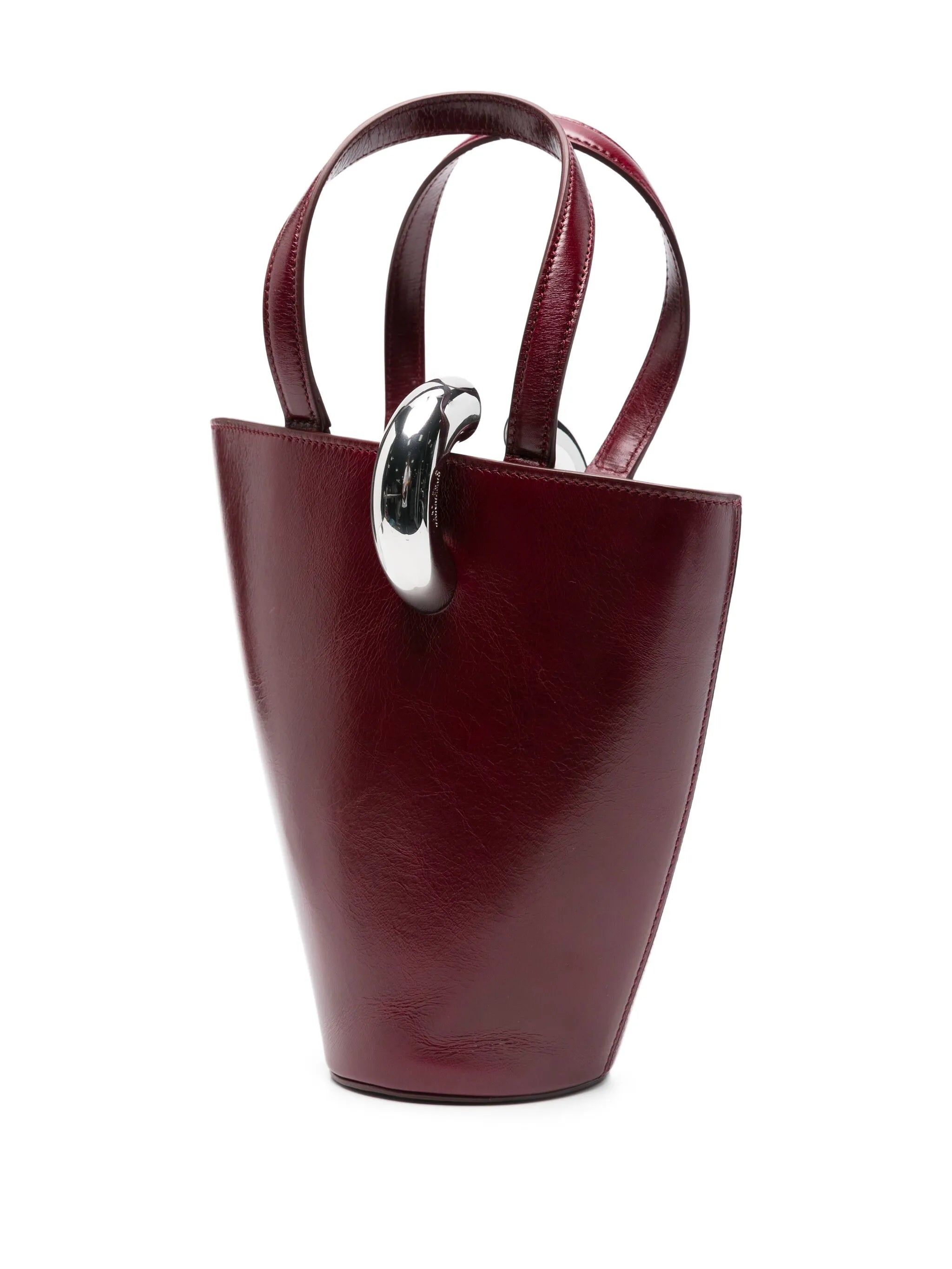 curved-handle tote bag
