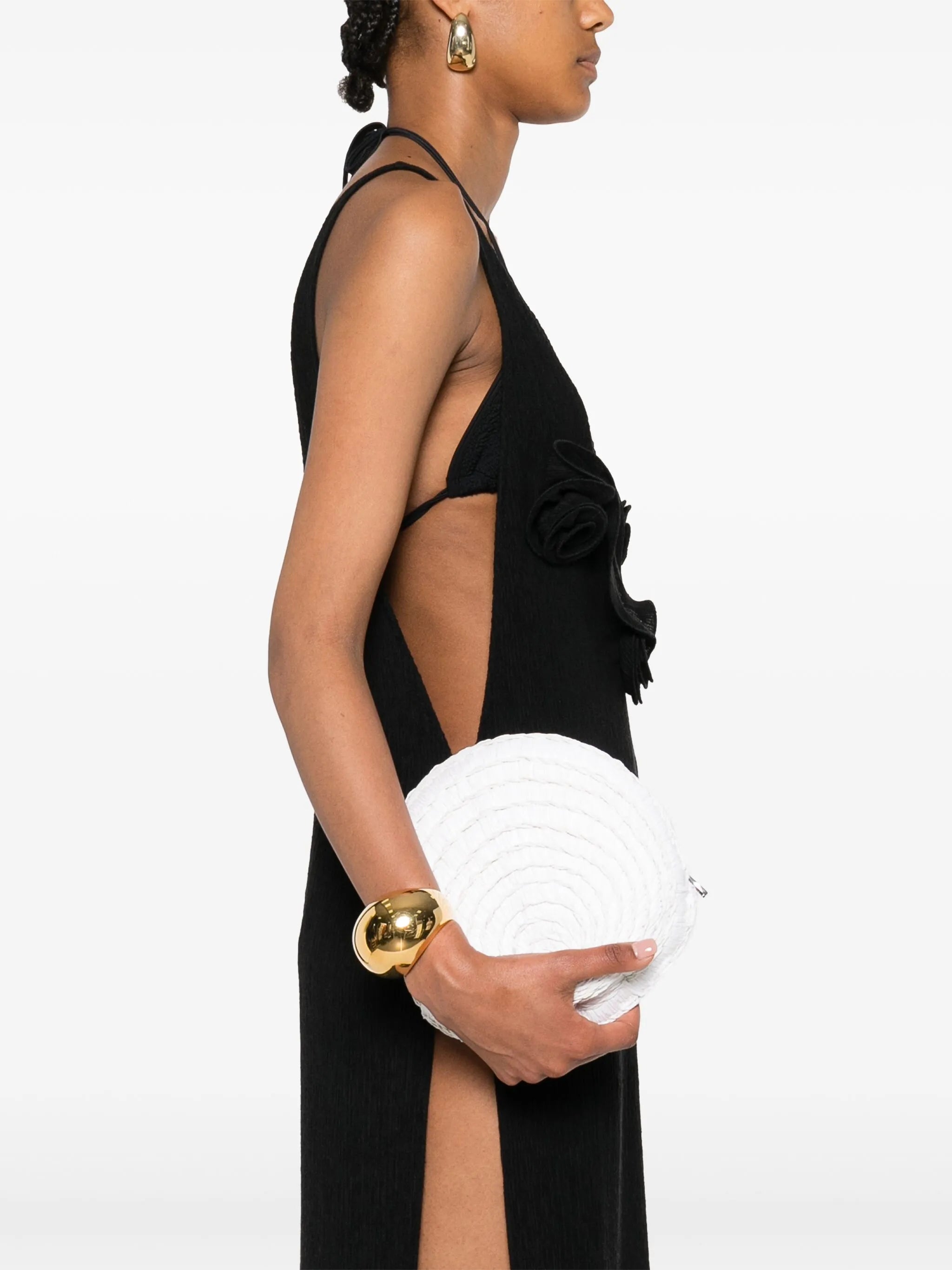 Oyster clutch bag