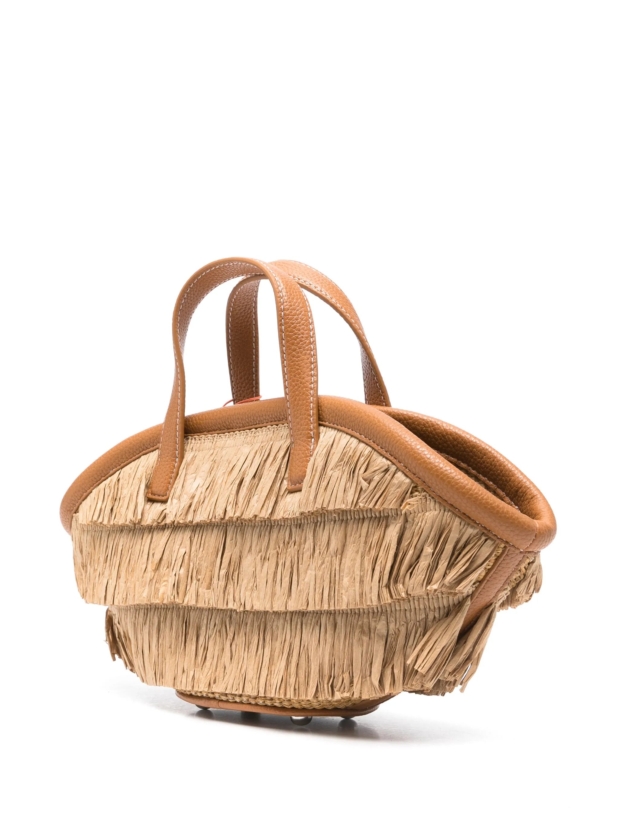 mini Fringe Mercado tote bag