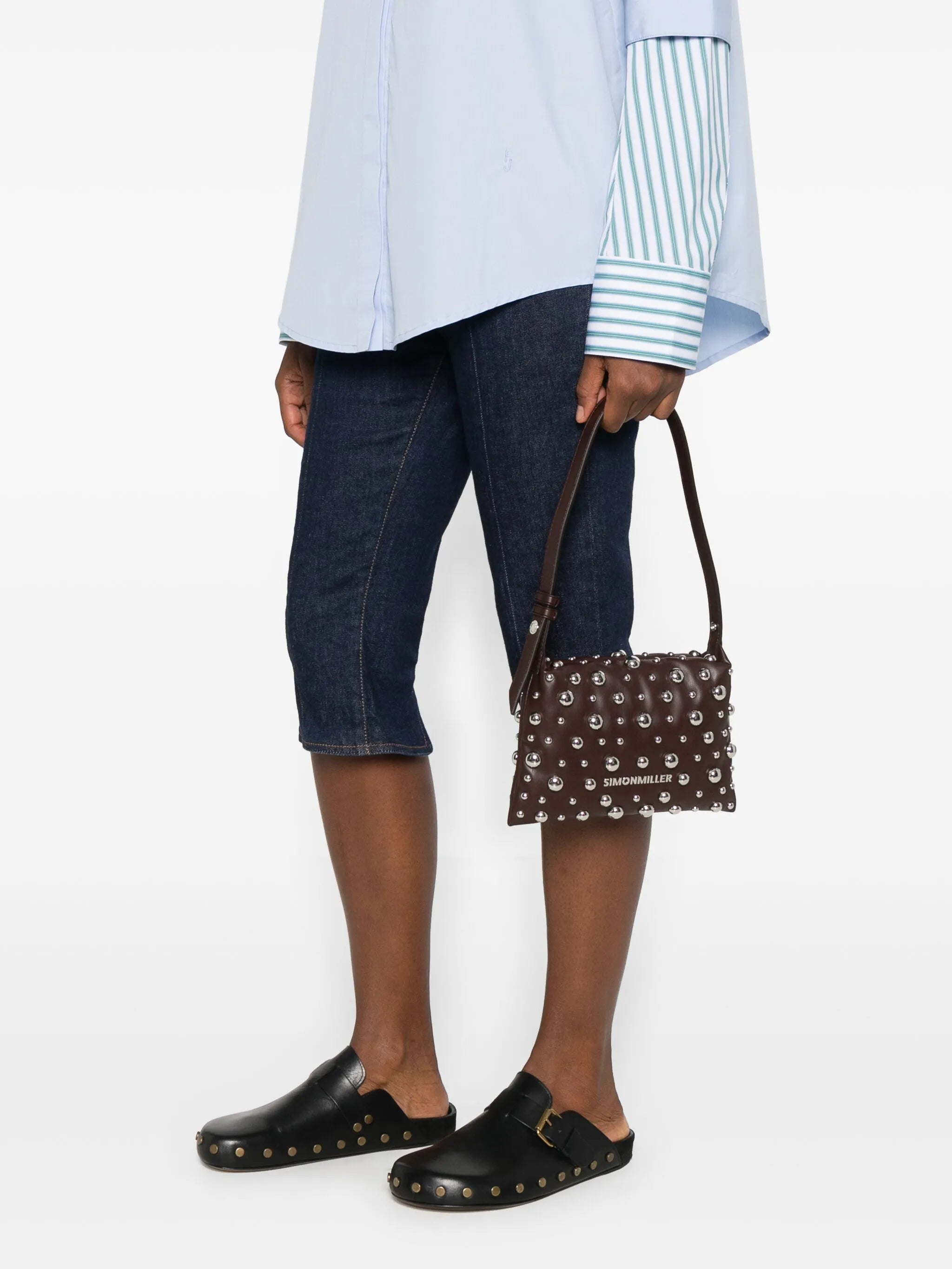 studded shoulder bag