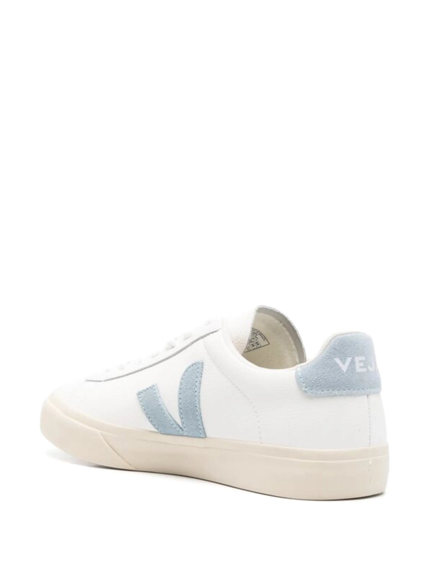 Campo leather white steel sneakers