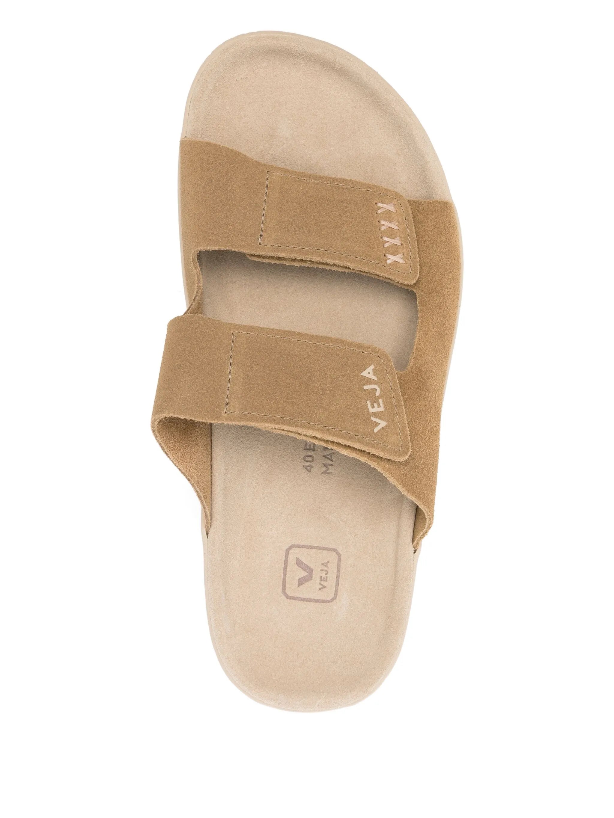 Etna double-strap suede sandals
