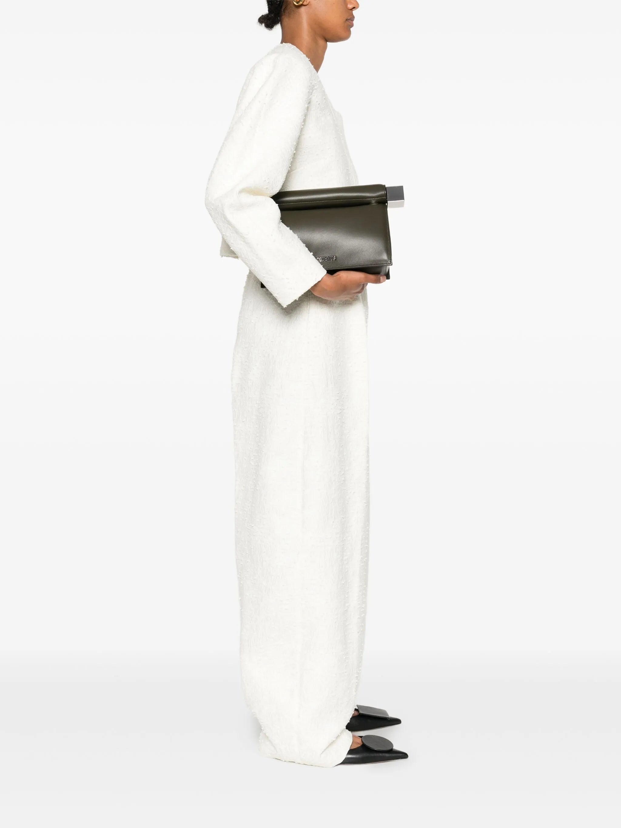 La Pochette foldover clutch bag