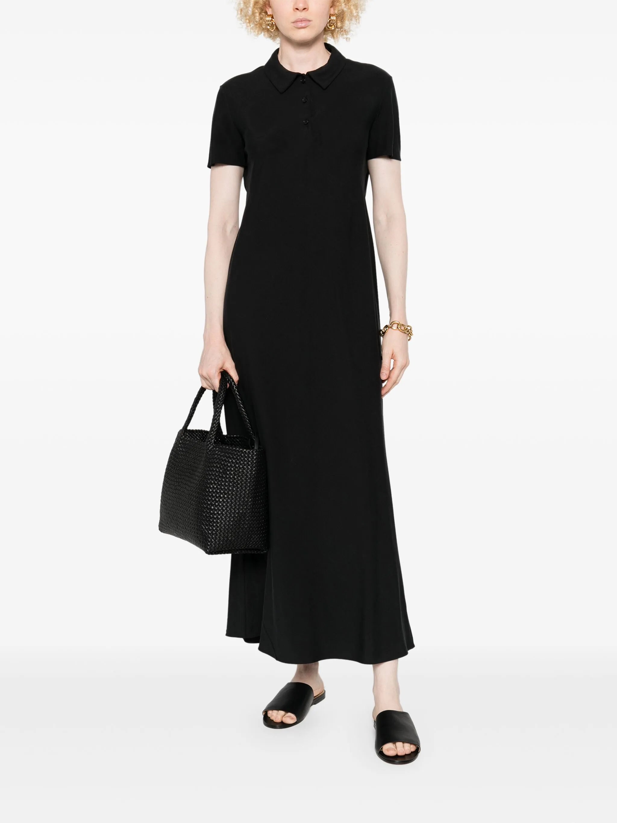 short-sleeved dress