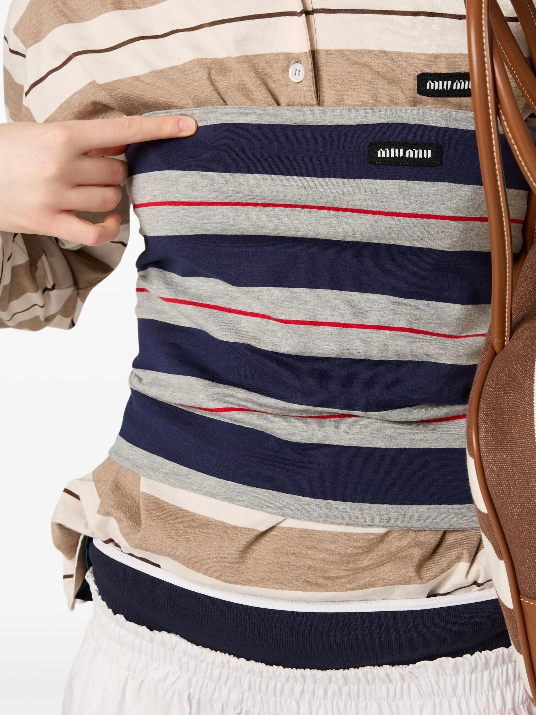 striped top