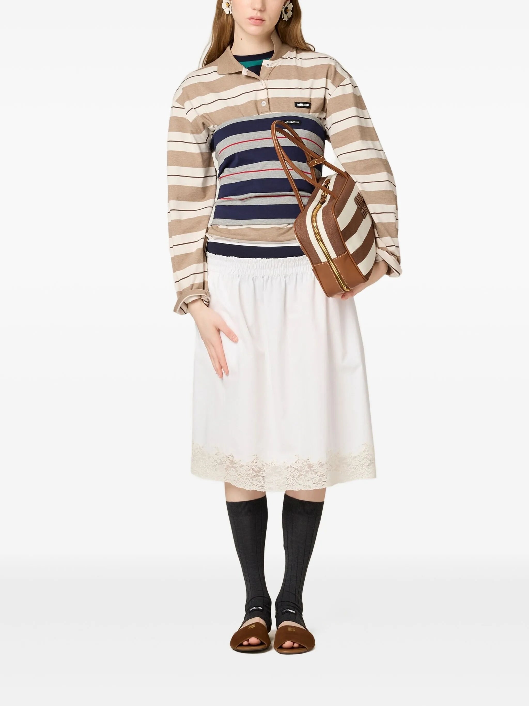striped top