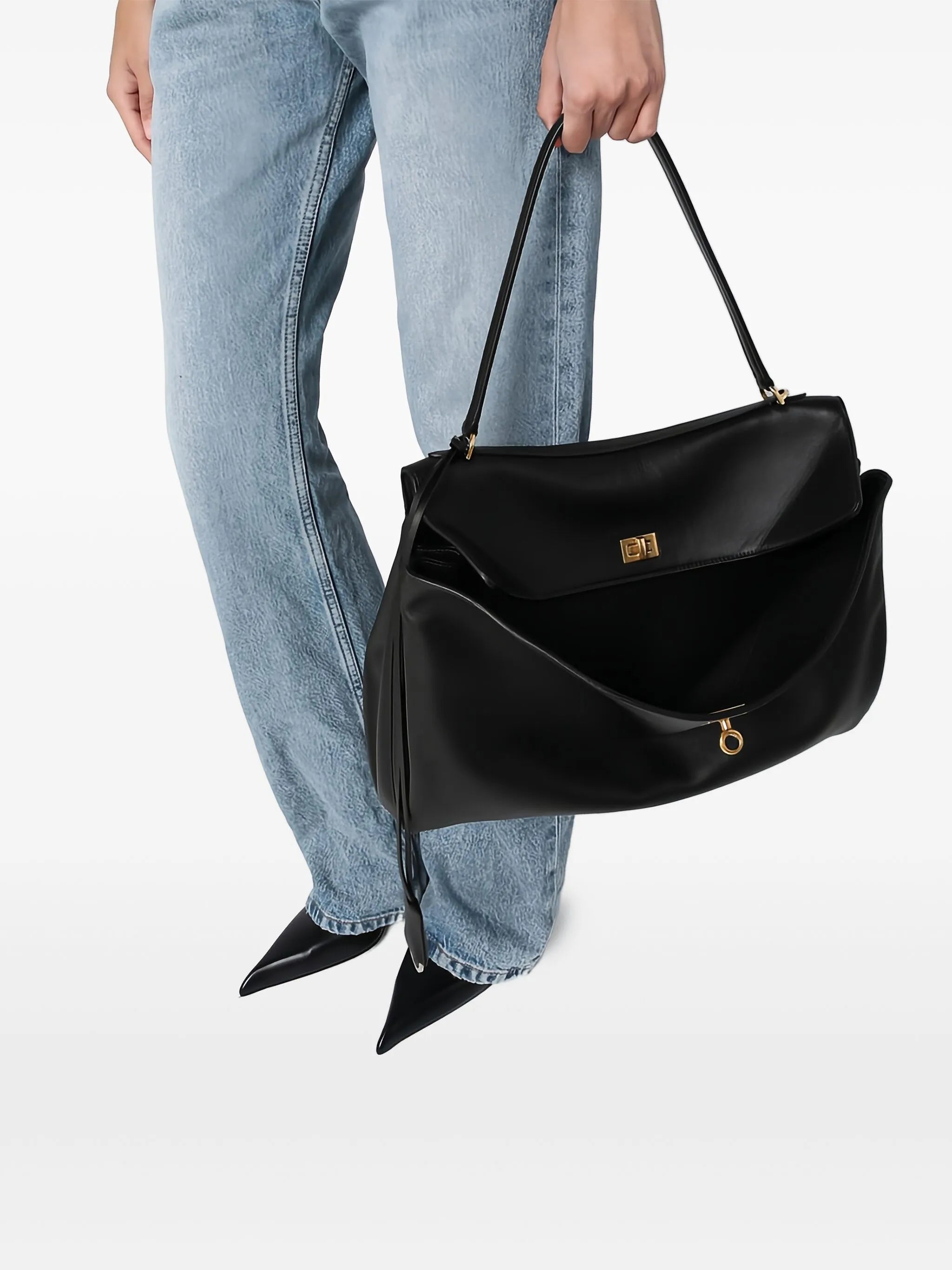 leather shoulder bag