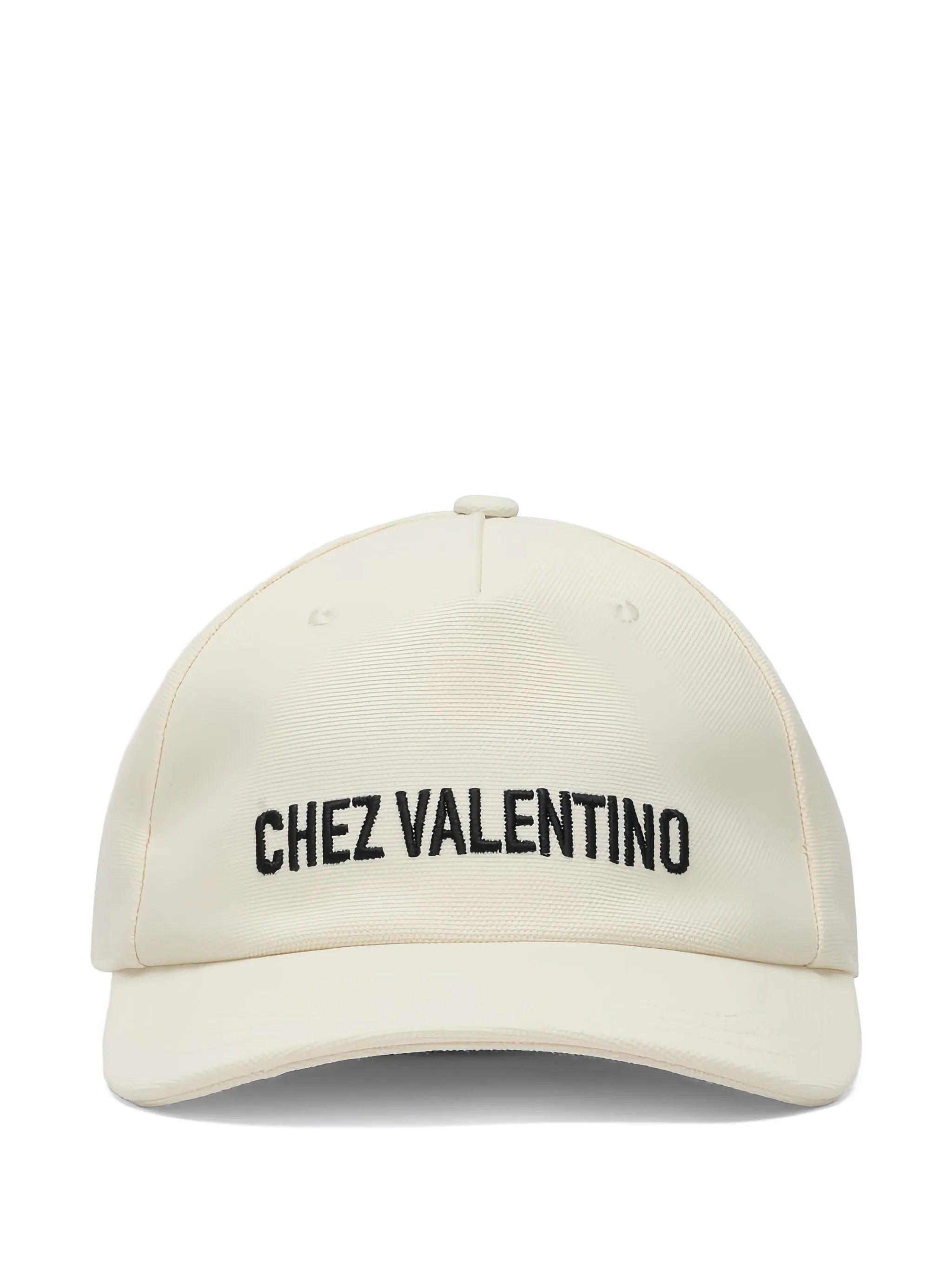logo-embroidered baseball cap